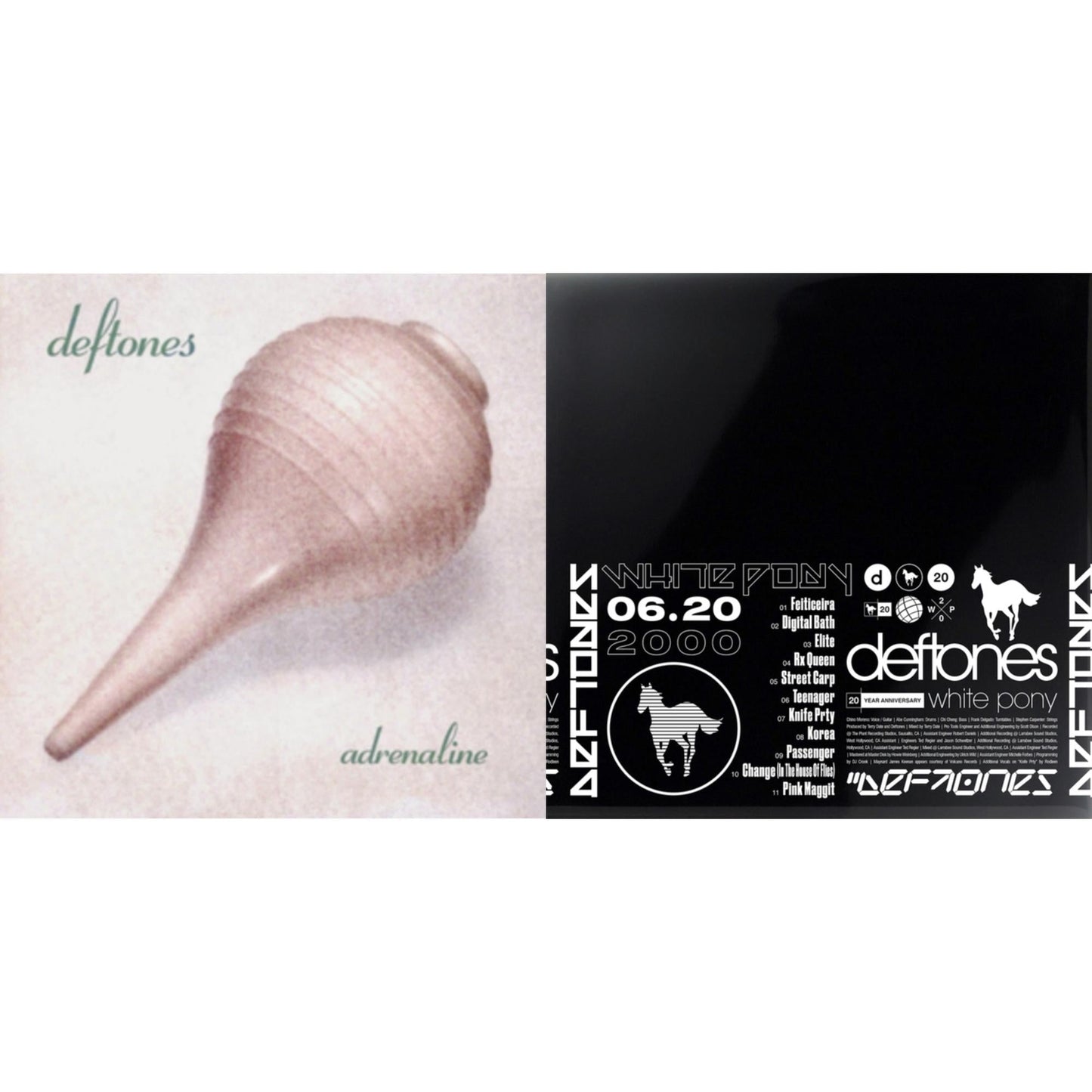 Deftones - White Pony (X) (20Th Anniversary Deluxe Edition/4LP) (I) & Adrenaline