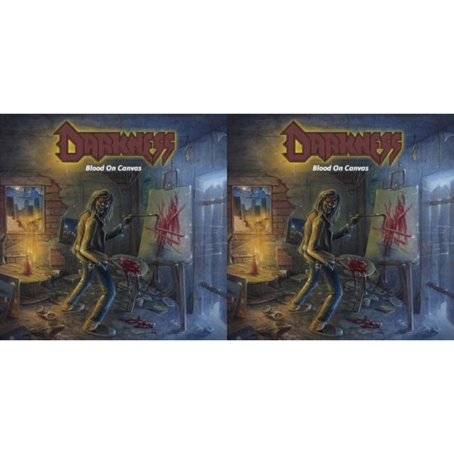 Darkness - Blood On Canvas (Clear LP Vinyl) & Blood On Canvas (Blue LP Vinyl)