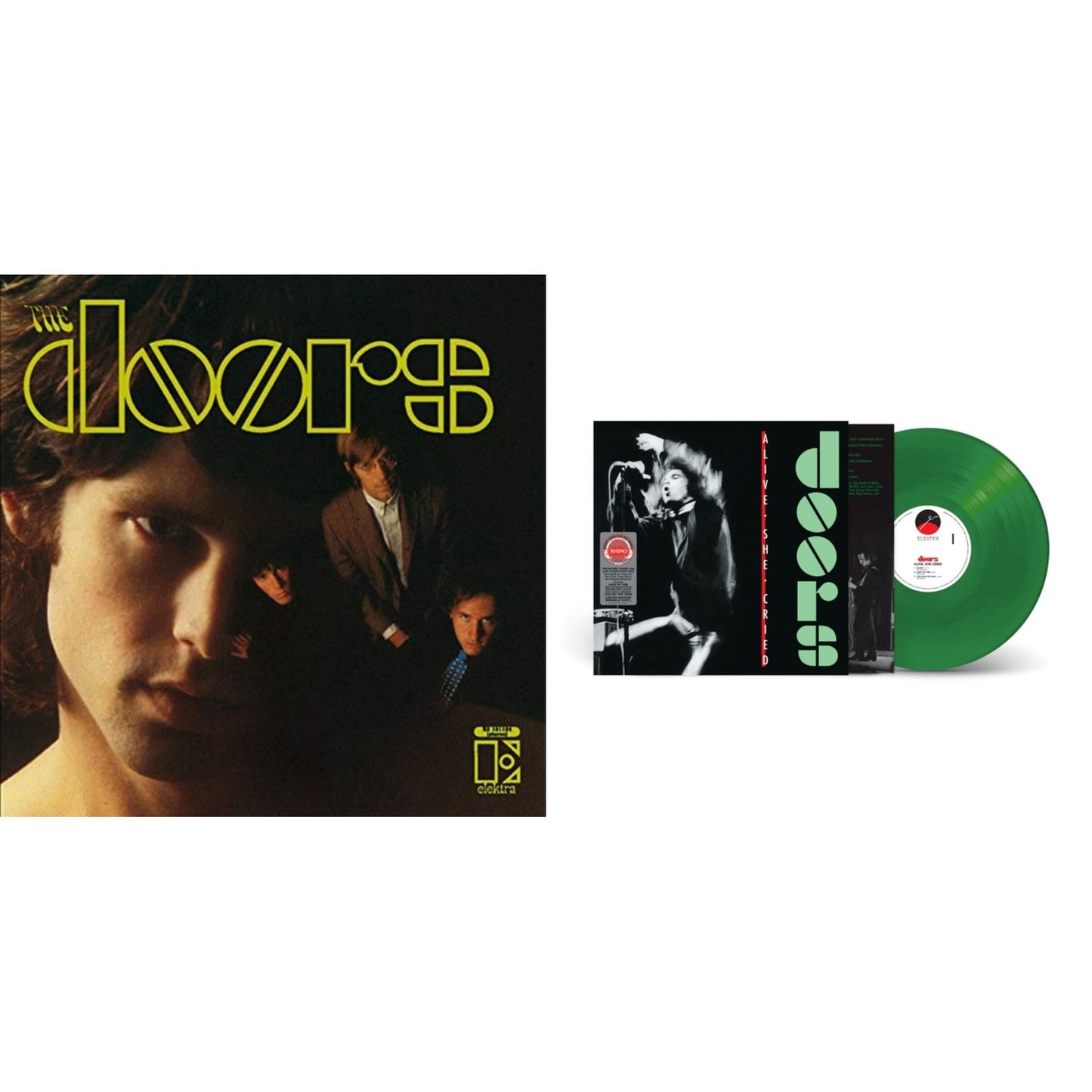 Doors - Doors & Alive, She Cried (40Th Anniversary) (Translucent Emerald LP Vinyl) (Syeor)