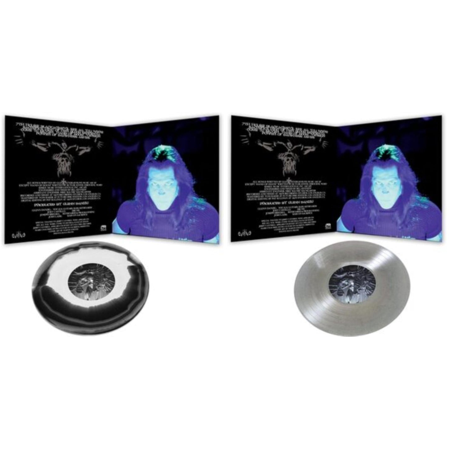 Danzig - Danzig 5: Blackout (Glitter LP Vinyl) & Danzig 5: Blackacidevil (Black & White Haze LP Vinyl)