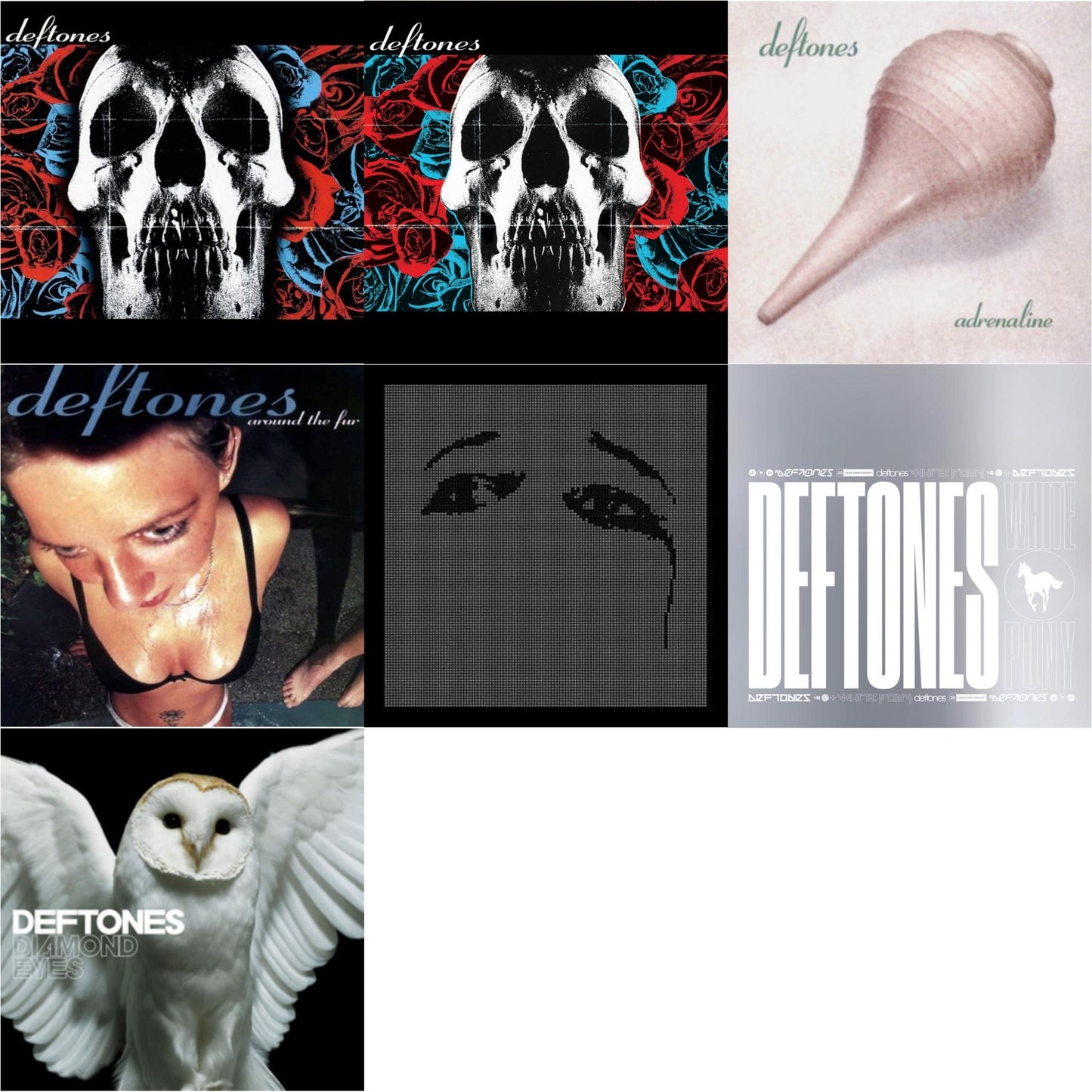 Deftones - Deftones & Deftones (X) (20Th Anniversary/Ruby Red LP Vinyl) & Ohms & White Pony (X) (20Th Anniversary Deluxe Edition/Super Deluxe) & Around The Fur (180G) & Adrenaline & Diamond Eyes