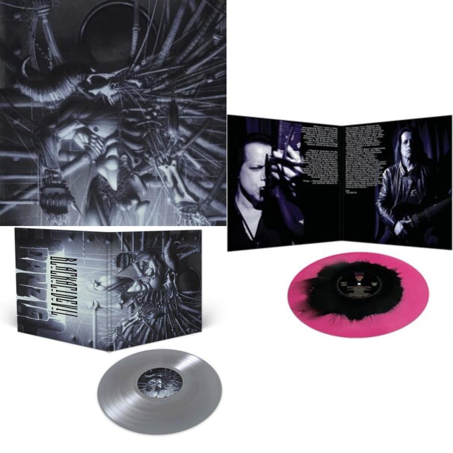 Danzig - Danzig 5: Blackacidevil (Black LP Vinyl) & Danzig 5: Blackacidevil (Silver LP Vinyl) & Sings Elvis (Pink & Black Haze LP Vinyl)