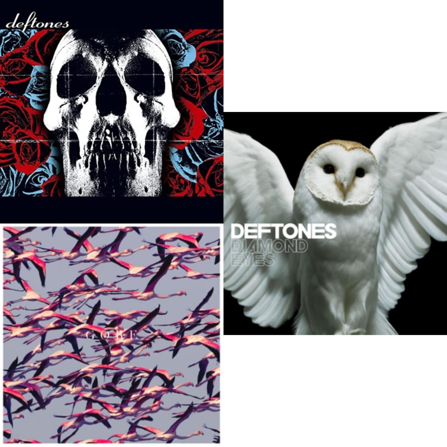 Deftones - Deftones & Gore & Diamond Eyes - CD Bundle
