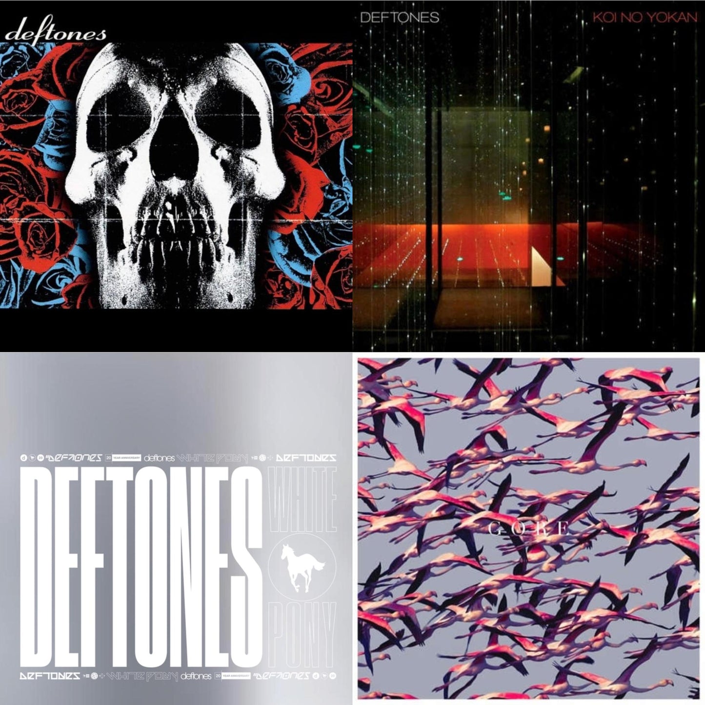 Deftones - Deftones & White Pony (X) (20Th Anniversary Deluxe Edition/Super Deluxe) & Gore (White LP Vinyl) & Koi No Yokan