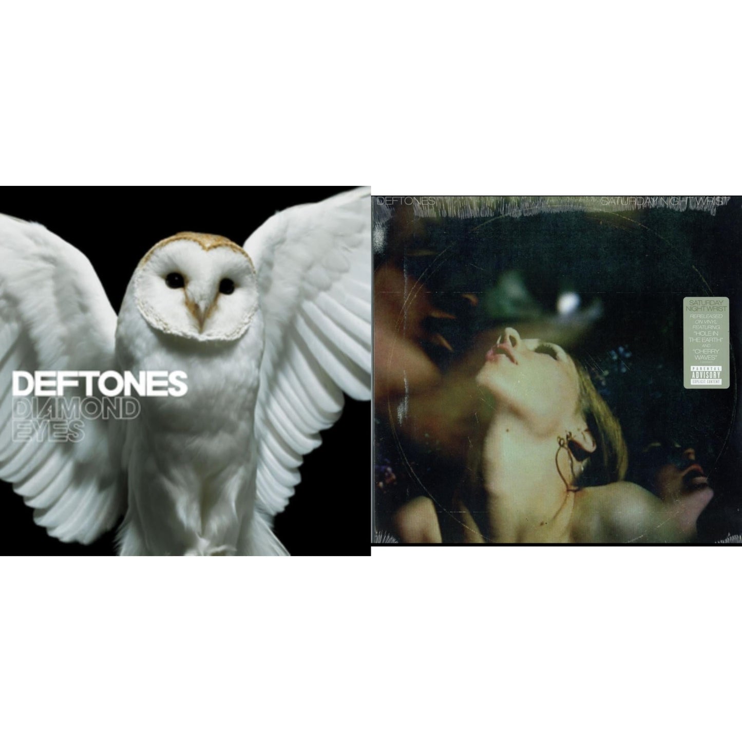 Deftones - Saturday Night Wrist & Diamond Eyes - LP Vinyl Bundle