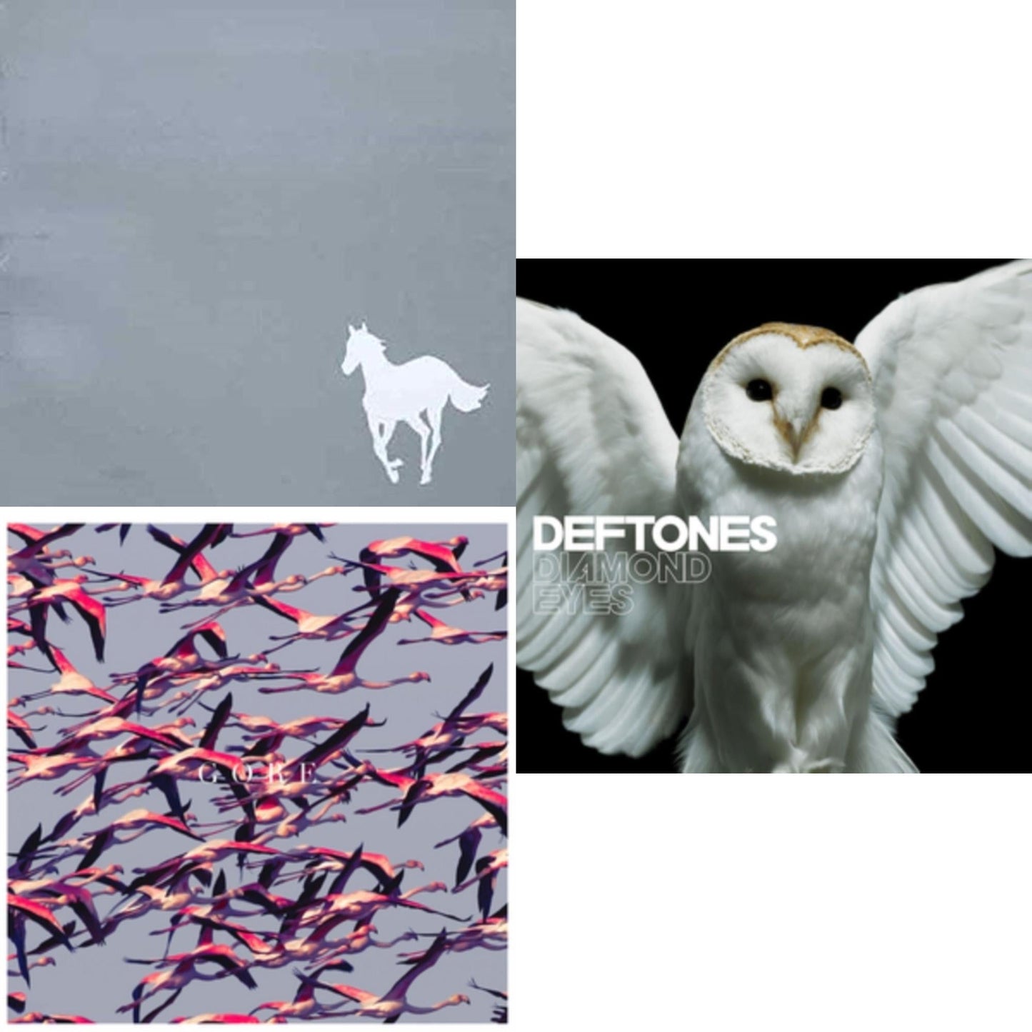 Deftones - White Pony & Gore & Diamond Eyes - CD Bundle