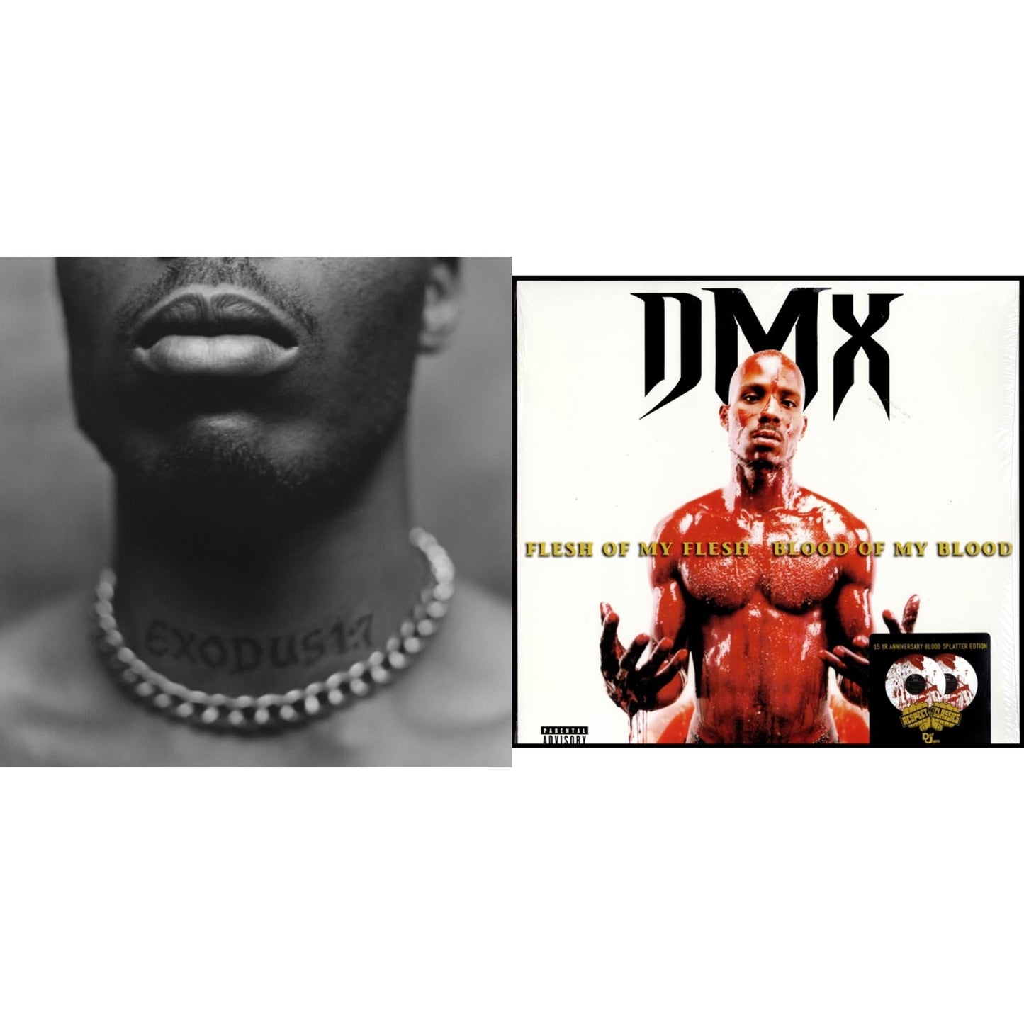 Dmx - Exodus (X) & Flesh Of My Fleshblood Of My Blood - LP Vinyl Bundle
