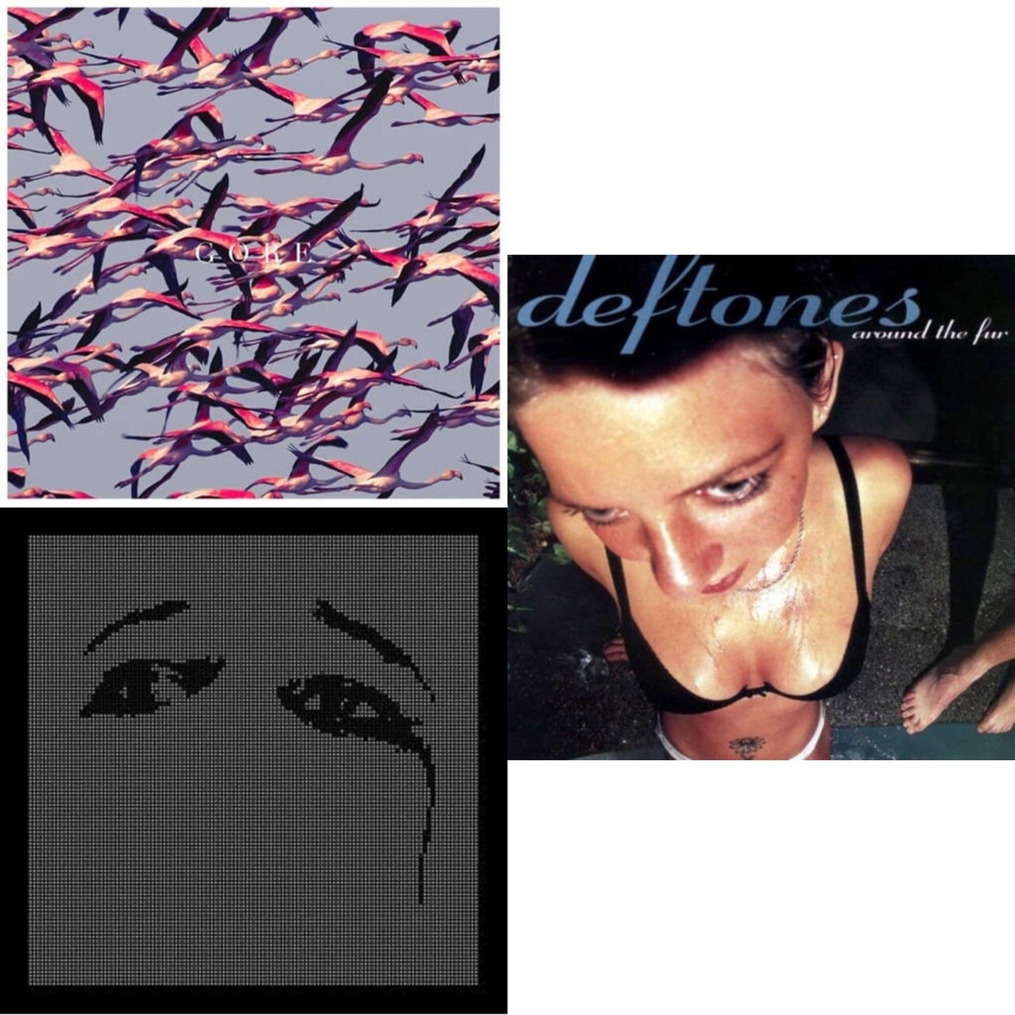 Deftones - Ohms & Gore (White LP Vinyl) & Around The Fur (180G)