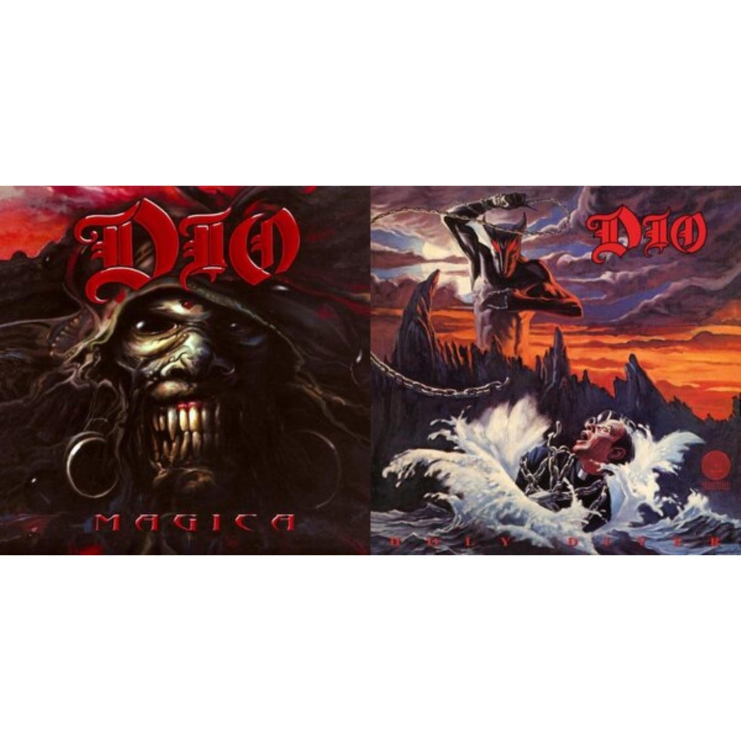 Dio - Magica & Holy Diver - LP Vinyl Bundle