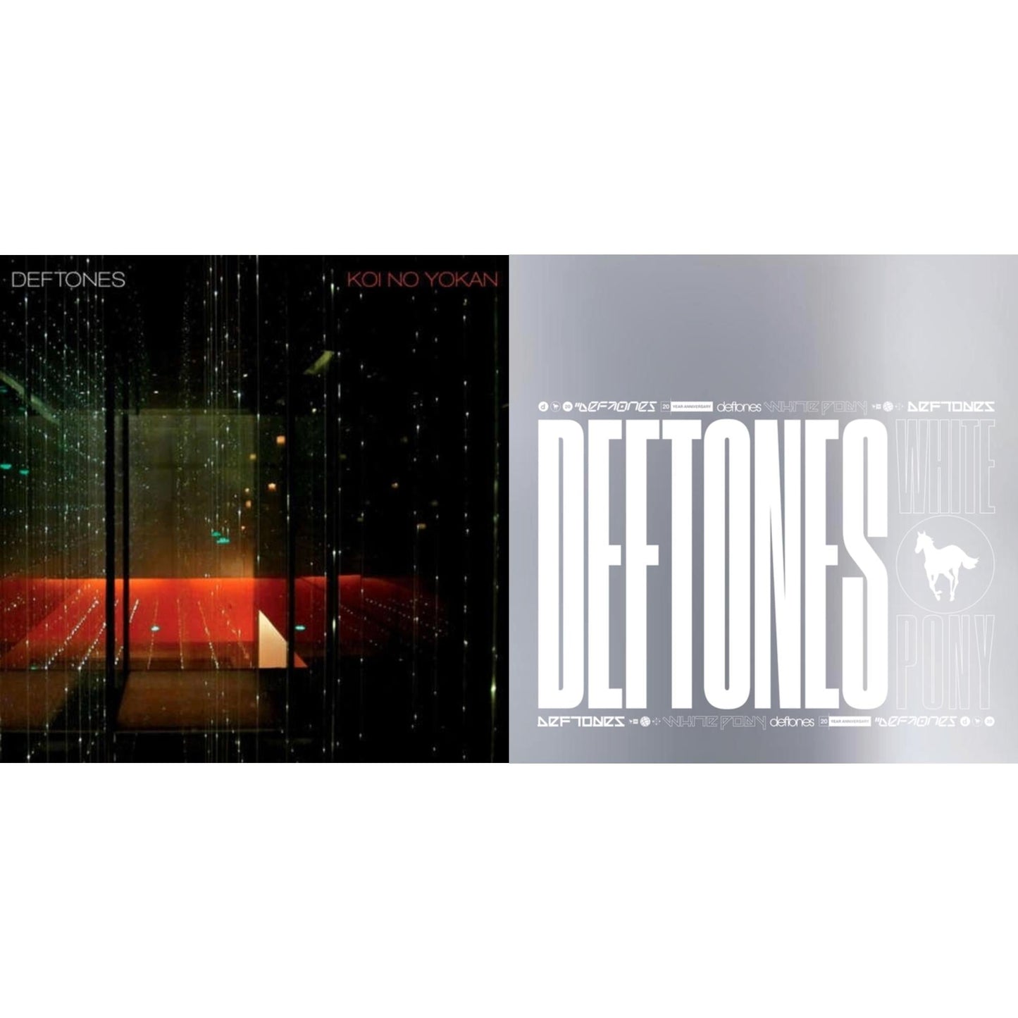 Deftones - White Pony (X) (20Th Anniversary Deluxe Edition/Super Deluxe) & Koi No Yokan - LP Vinyl Bundle