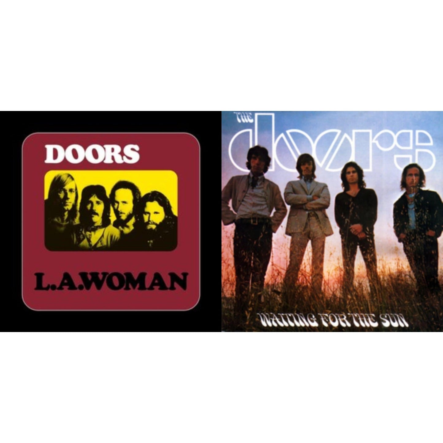 Doors - Waiting For The Sun & L.A. Woman - LP Vinyl Bundle