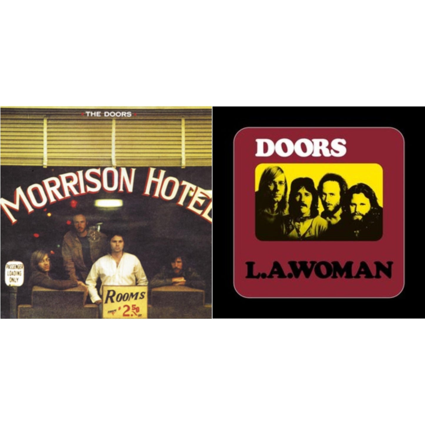 Doors - Morrison Hotel & L.A. Woman - LP Vinyl Bundle