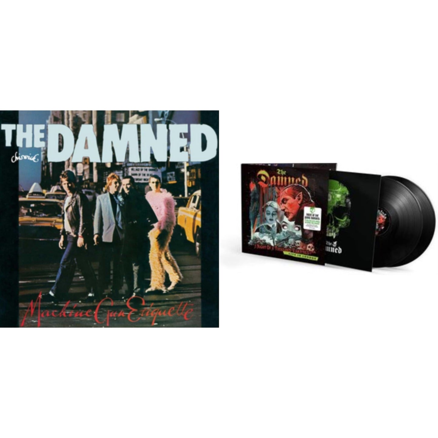 Damned - Machine Gun Etiquette (180G) & Night Of A Thousand Vampires (2LP/180G)