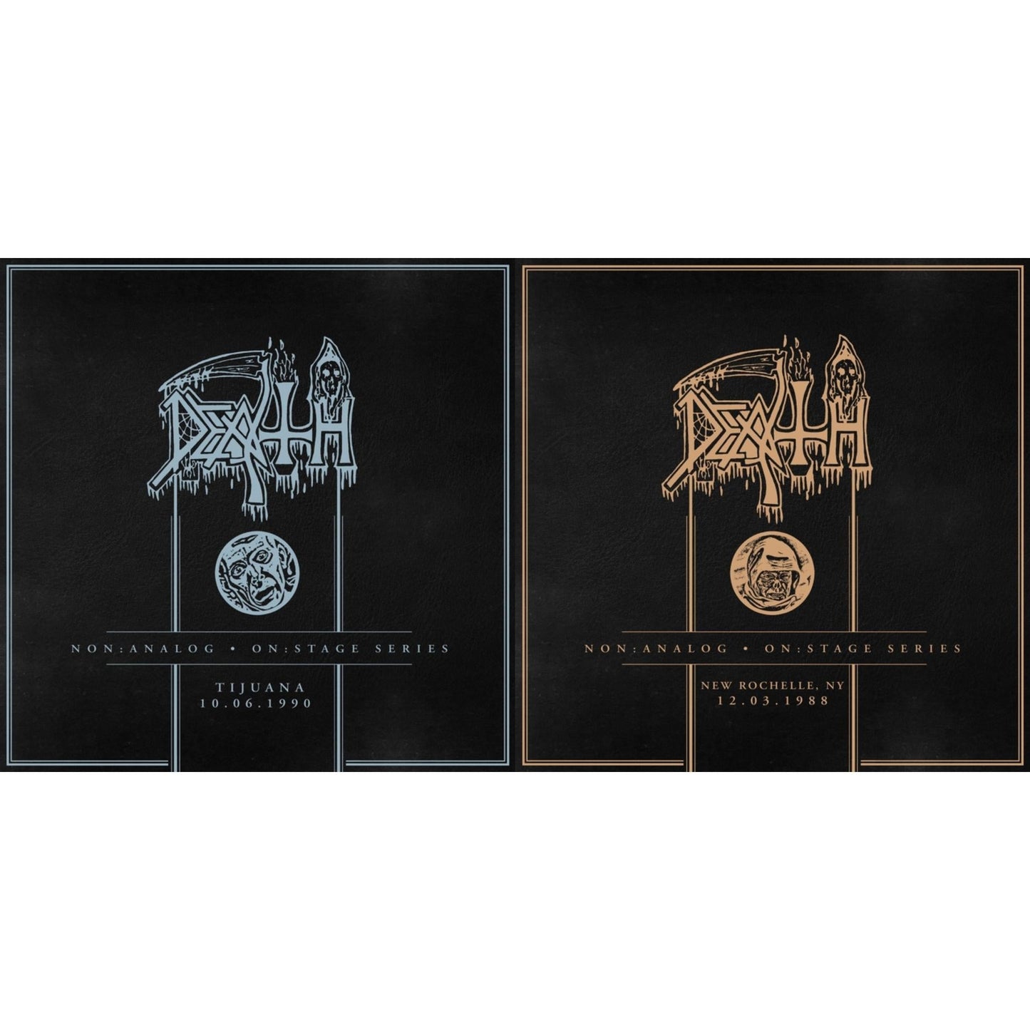 Death - Non:Analog - On:Stage Series - Tijuana 10-06-1990 & Non:Analog - On:Stage Series - New Rochelle, Ny 12-03-1988 - CD Bundle