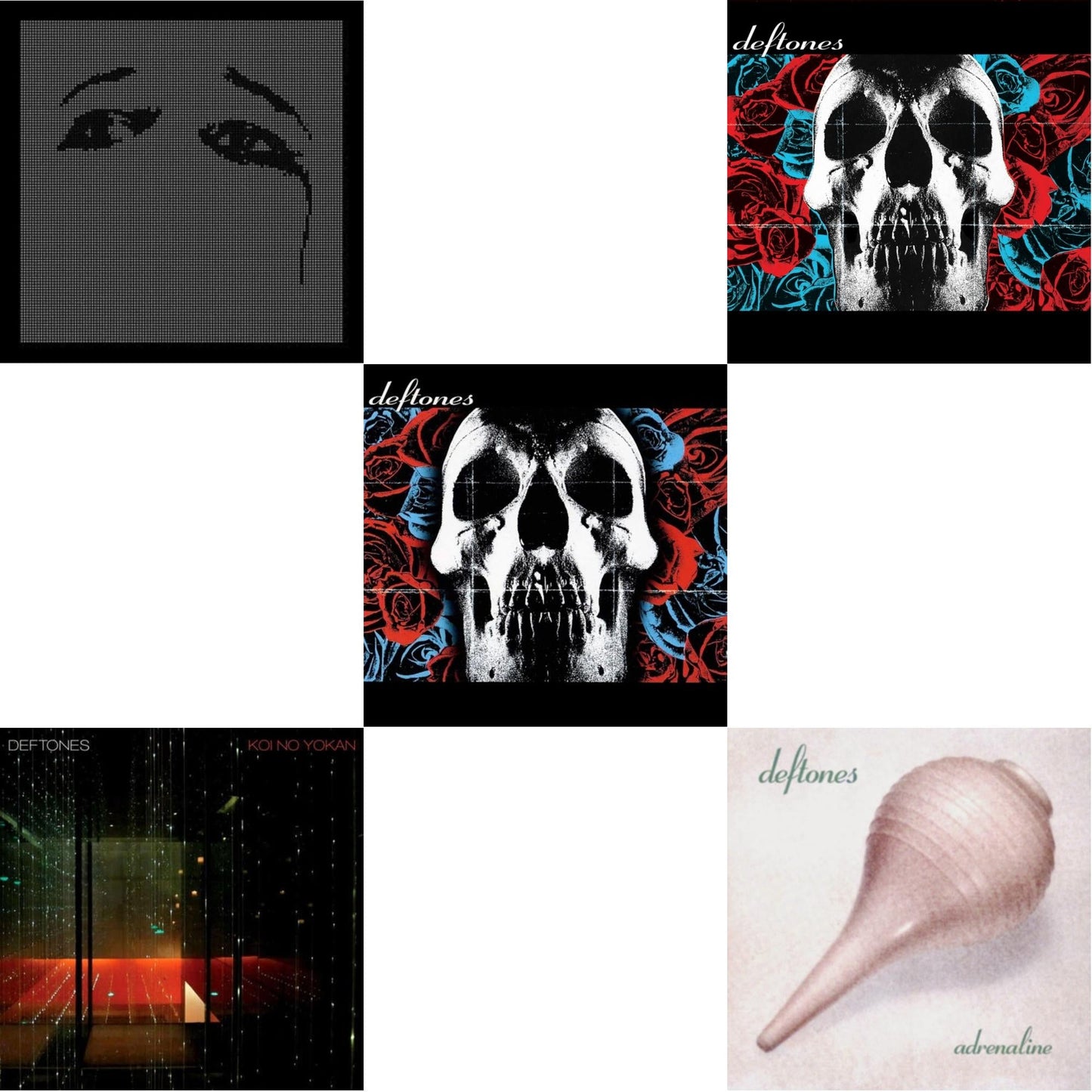 Deftones - Deftones & Deftones (X) (20Th Anniversary/Ruby Red LP Vinyl) & Ohms & Koi No Yokan & Adrenaline