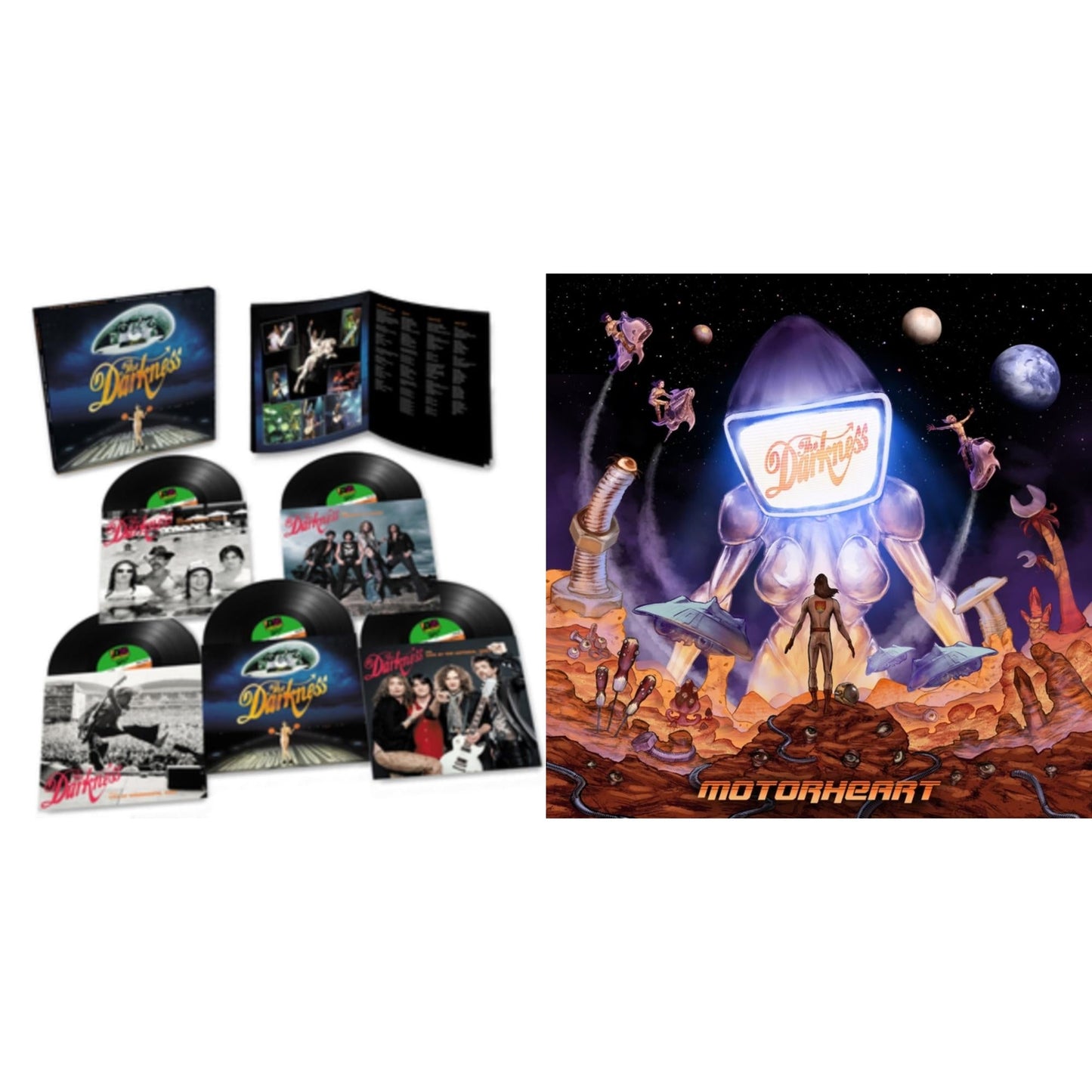 Darkness - Permission To Land... Again (20Th Anniversary Box Set/5LP) & Motorheart