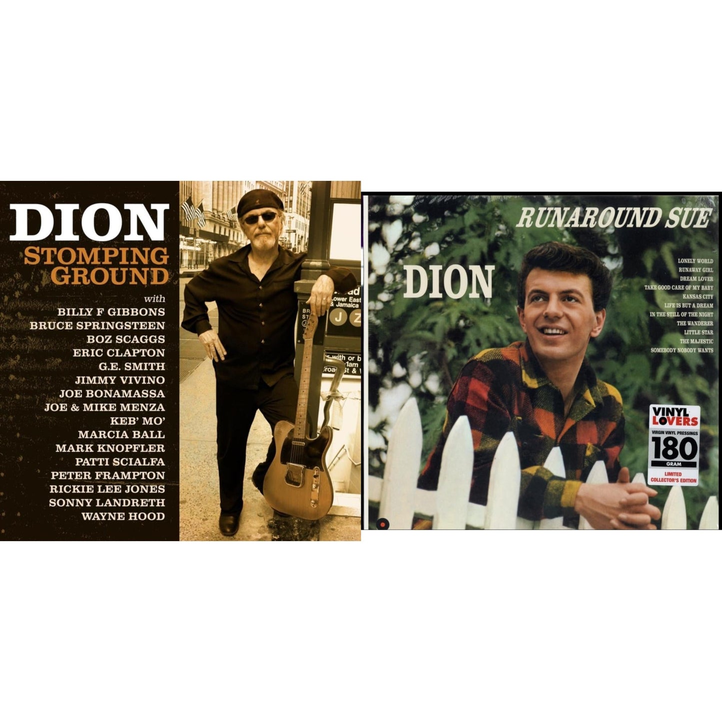 Dion - Stomping Ground (2LP) & Runaround Sue (3 Bonus Tracks) (180G/Premium LP Vinyl/Dmm Master)