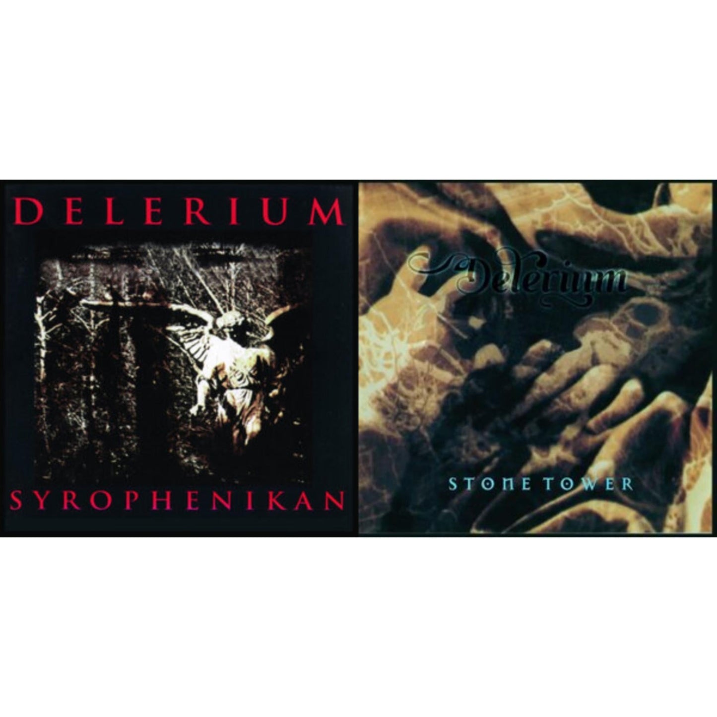 Delerium - Syrophenikan (Limited Edition/2LP/White Vinyl) & Stone Tower (Limited Edition/2LP/White Vinyl)