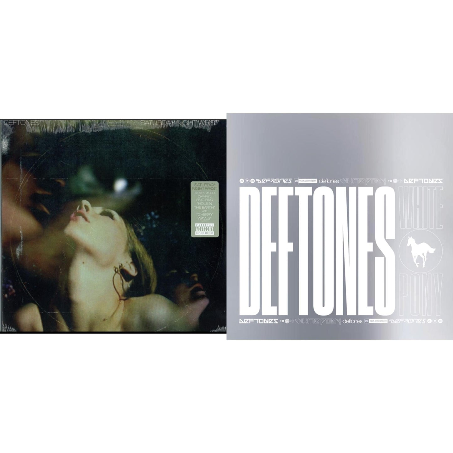 Deftones - White Pony (X) (20Th Anniversary Deluxe Edition/Super Deluxe) & Saturday Night Wrist - LP Vinyl Bundle
