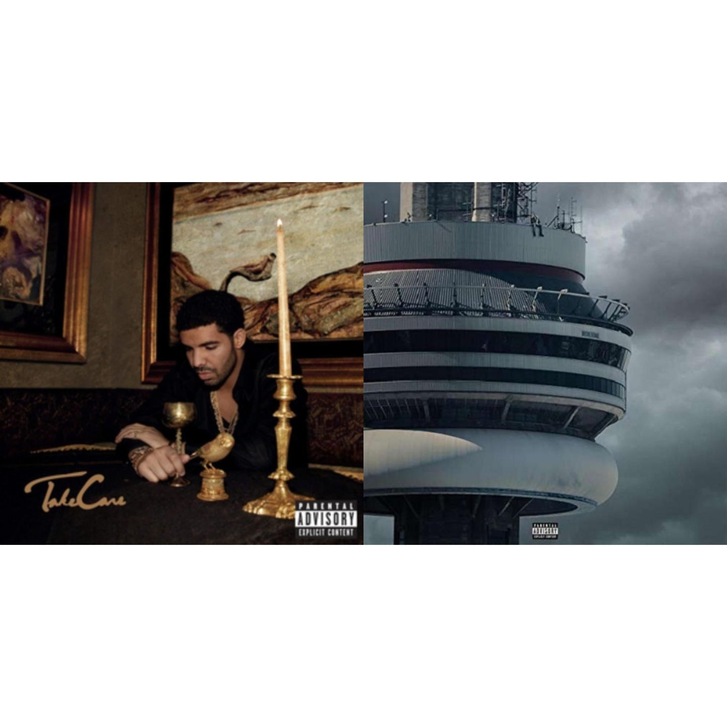 Drake - Take Care (Ex) & Views (Ex) - LP Vinyl Bundle