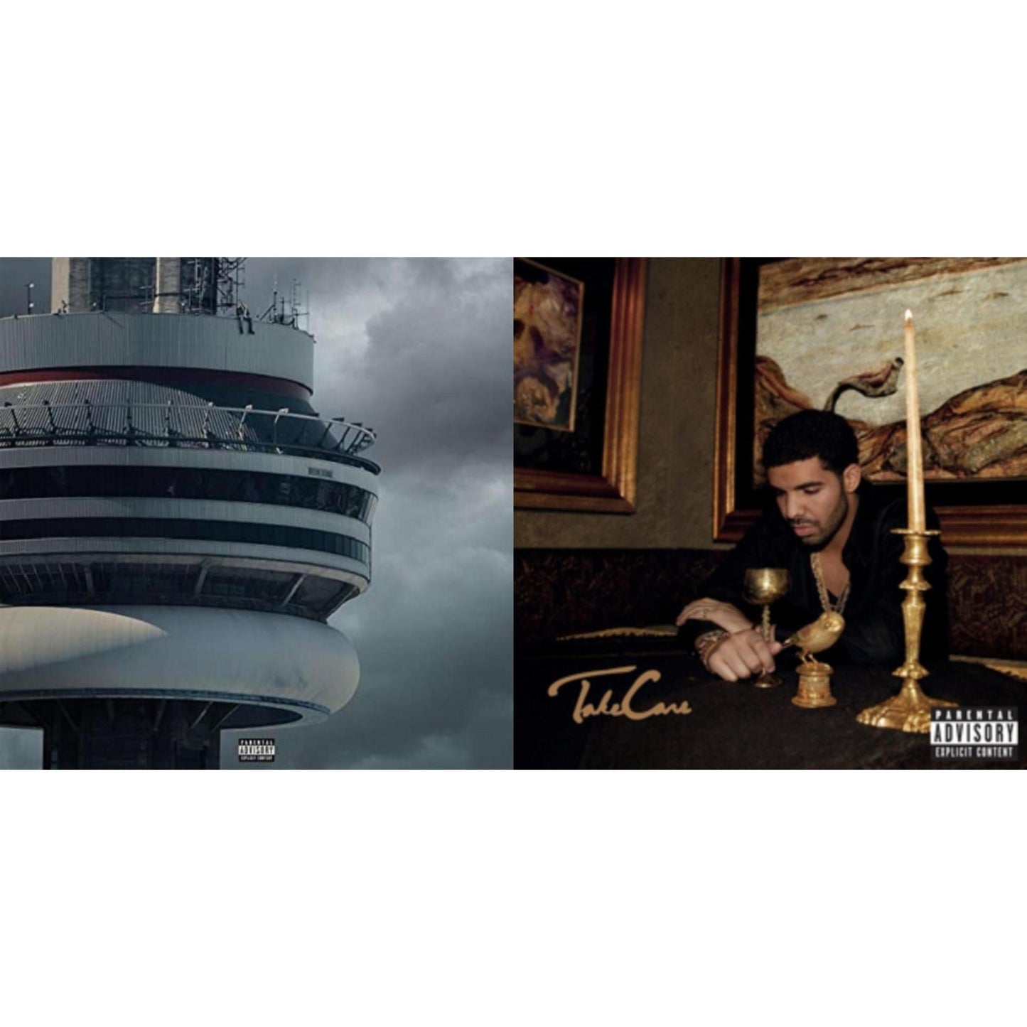 Drake - Views (Ex) & Take Care (Ex) - LP Vinyl Bundle