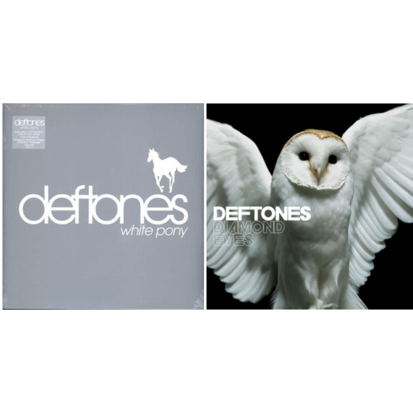 Deftones - White Pony & Diamond Eyes - LP Vinyl Bundle