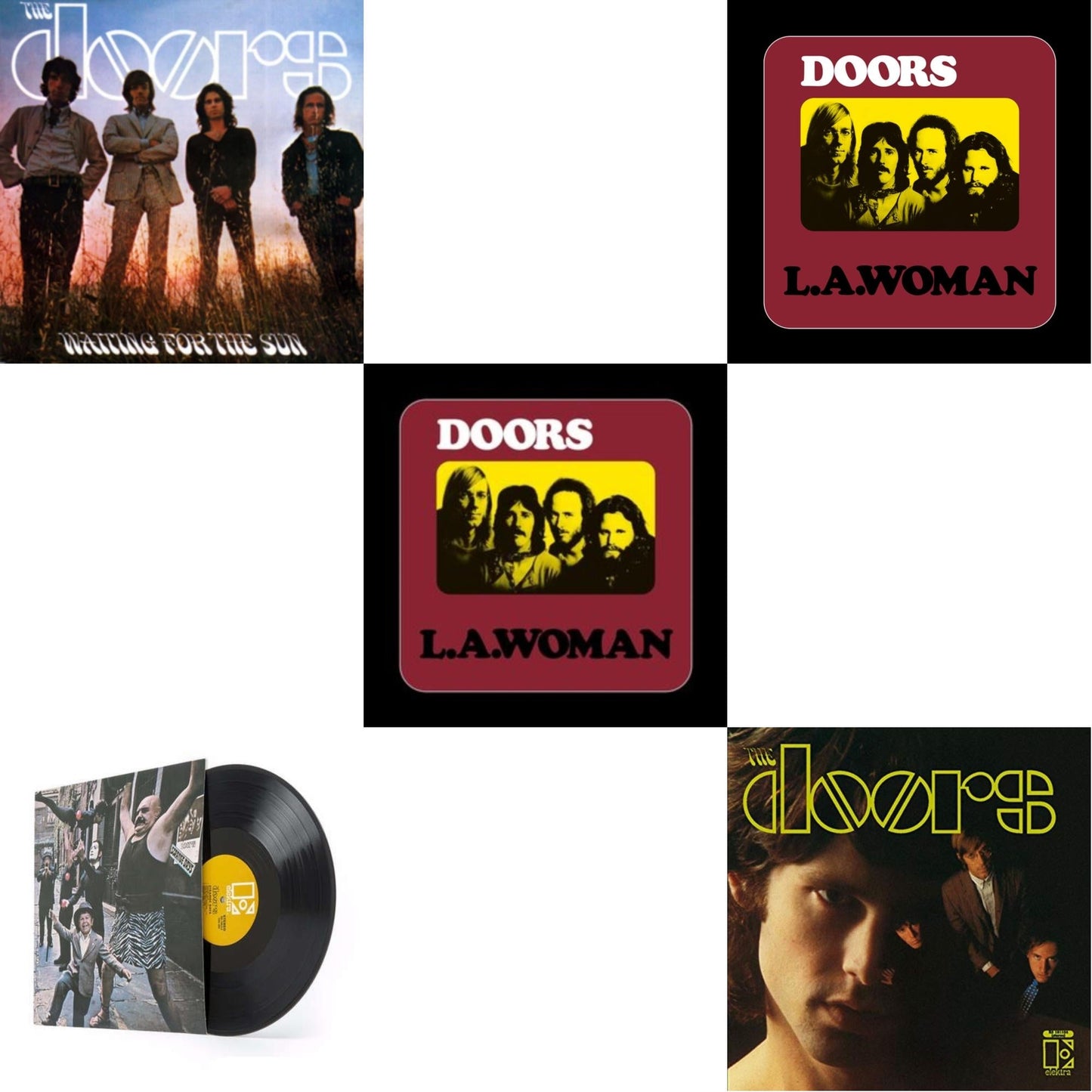Doors - Waiting For The Sun & Doors & Strange Days & L.A. Woman & L.A. Woman (50Th Anniversary Deluxe Edition/3CD/LP)