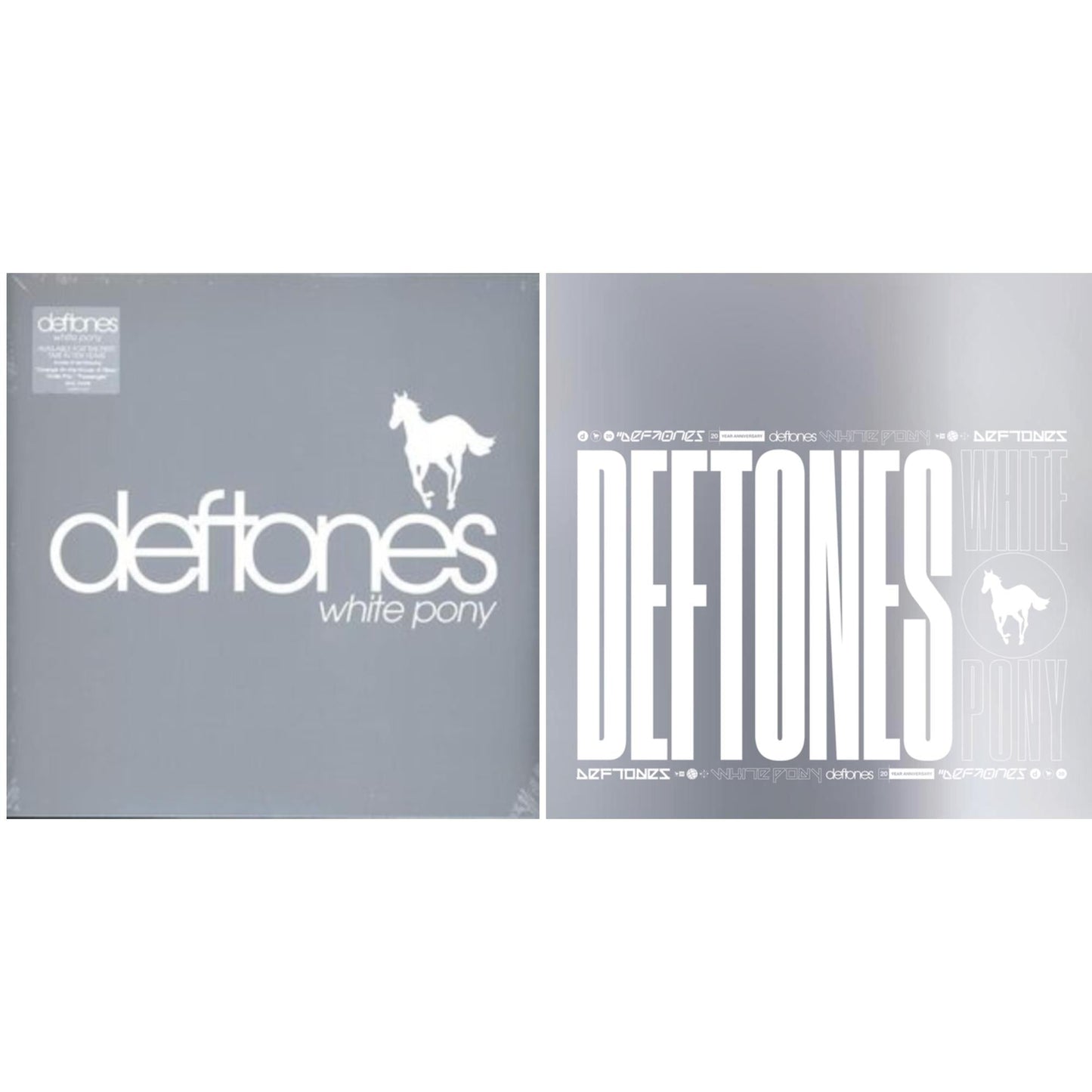 Deftones - White Pony (X) (20Th Anniversary Deluxe Edition/Super Deluxe) & White Pony - LP Vinyl Bundle