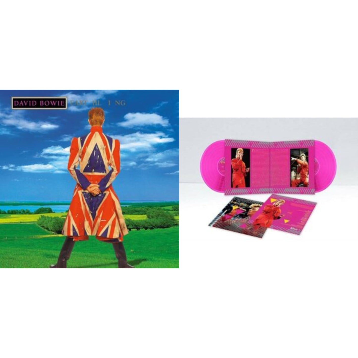 David Bowie - Earthling (2021 Remaster/2LP) & Montreal '87 (Limited/Pink LP Vinyl)