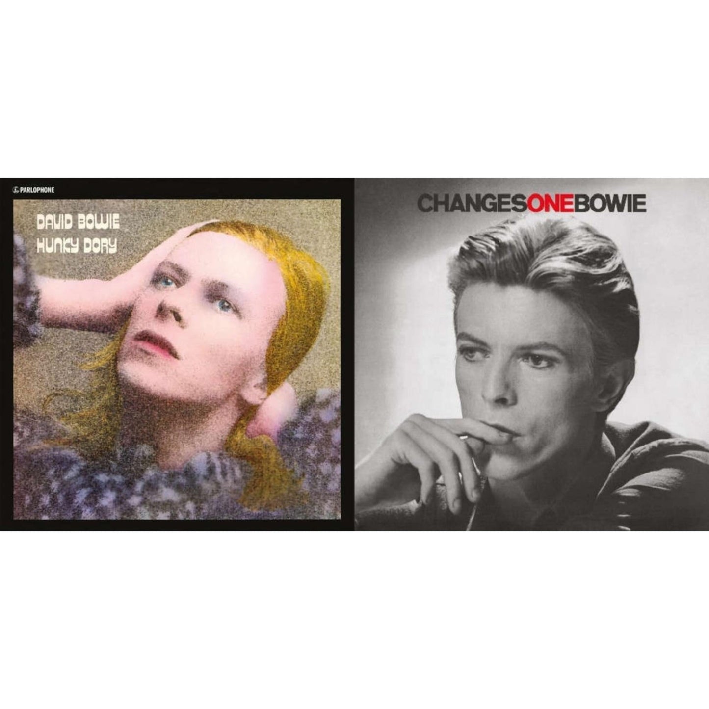 David Bowie - Changesonebowie (180G) & Hunky Dory - LP Vinyl Bundle