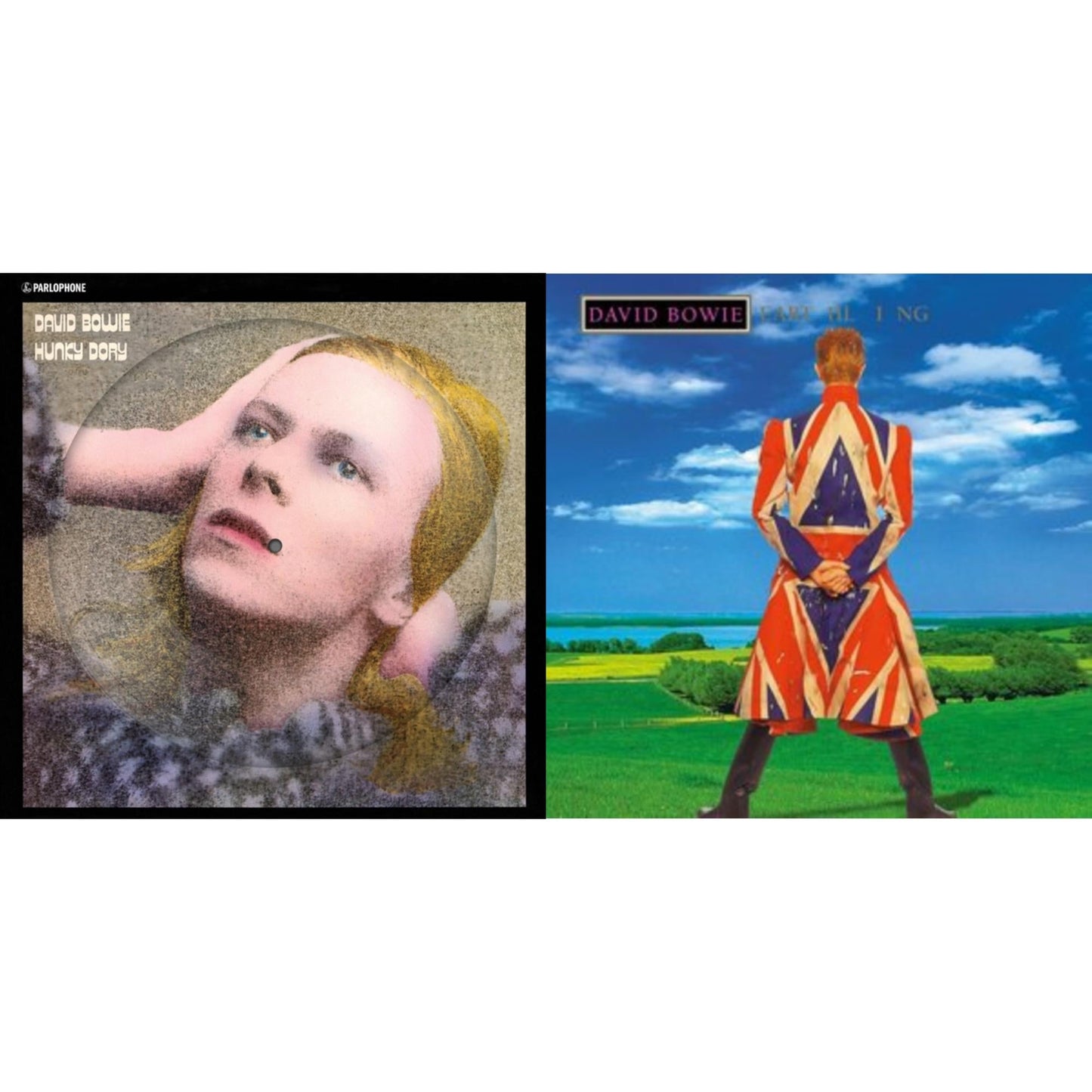 David Bowie - Hunky Dory (2015 Remaster/50Th Anniv/Picture Disc) & Earthling (2021 Remaster/2LP)
