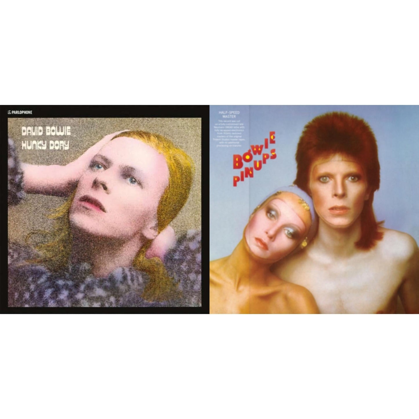 David Bowie - Pinups (2015 Remaster) & Hunky Dory - LP Vinyl Bundle