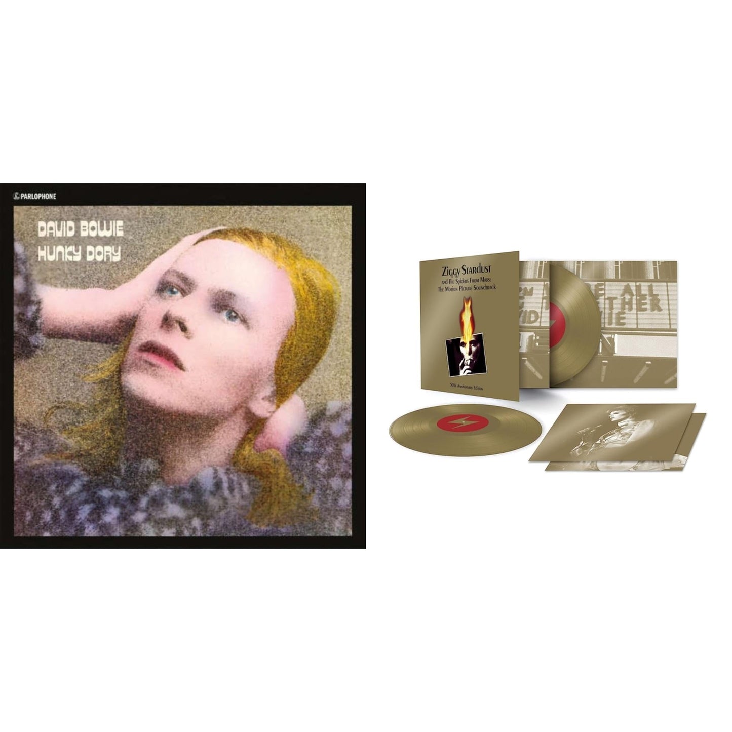 David Bowie - Ziggy Stardust & The Spiders From Mars Ost (50Th Anniversary/2LP) & Hunky Dory