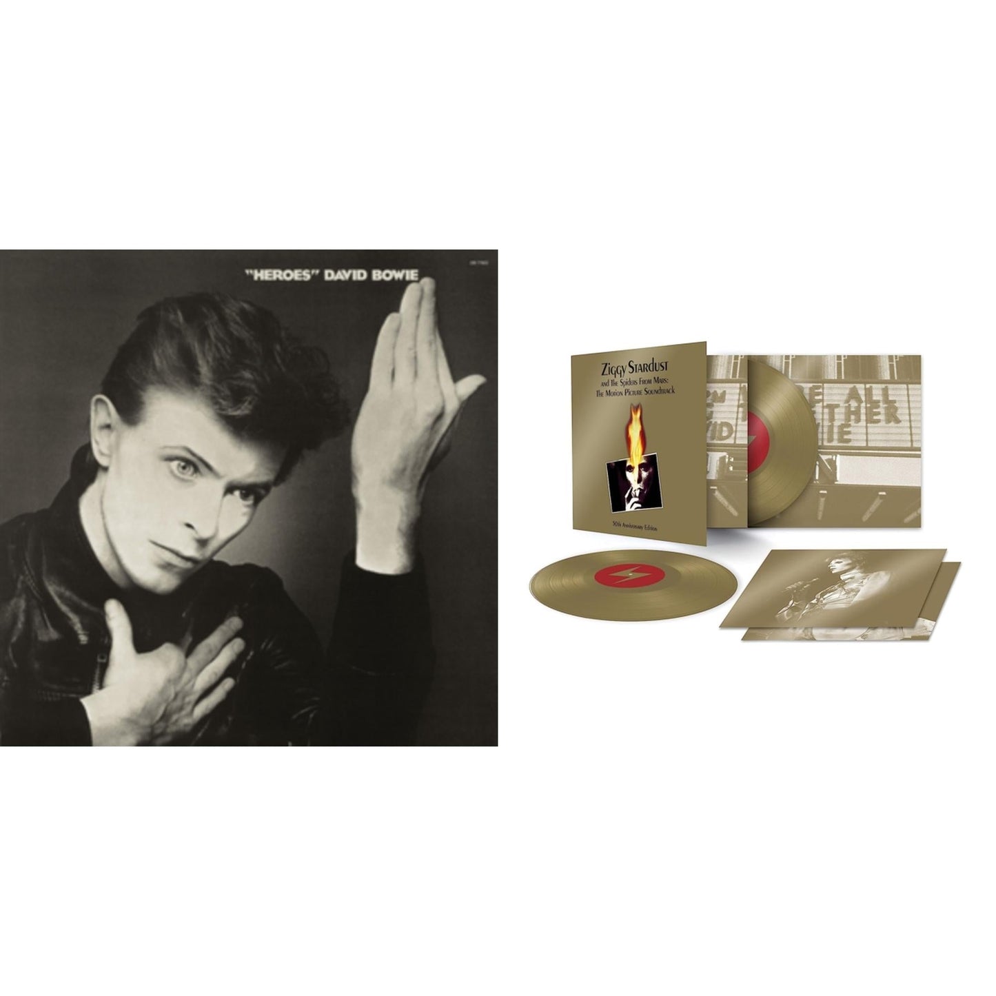 David Bowie - Heroes (2017 Remaster) & Ziggy Stardust & The Spiders From Mars Ost (50Th Anniversary/2LP)