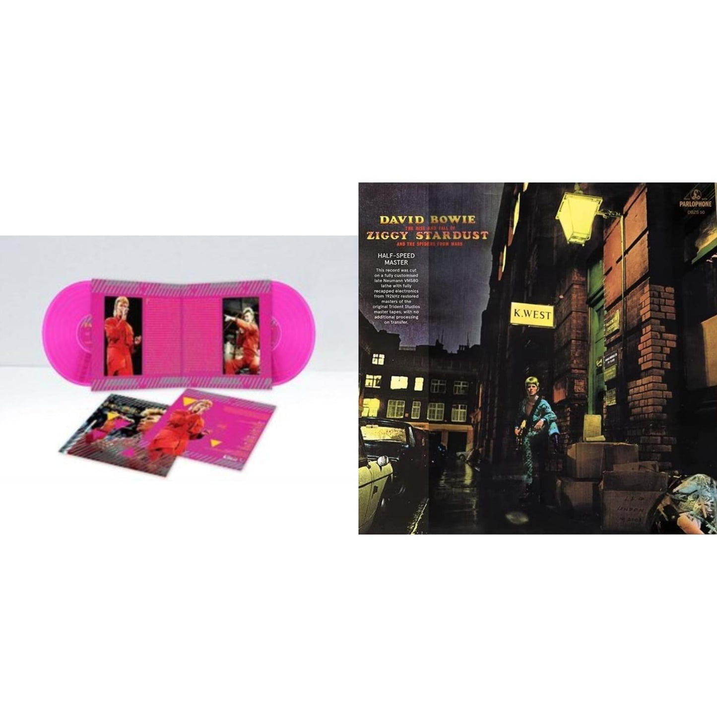 David Bowie - Rise & Fall Of Ziggy Stardust & The Spiders From Mars (2012 Remaster/Half-Speed Master) & Montreal '87 (Limited/Pink LP Vinyl)