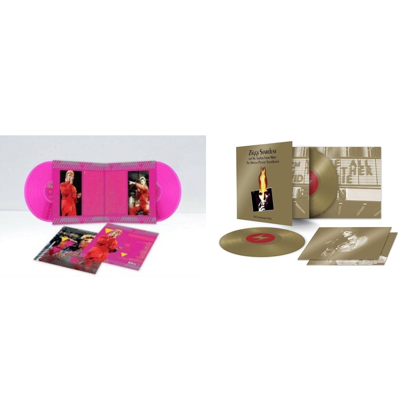 David Bowie - Montreal '87 (Limited/Pink LP Vinyl) & Ziggy Stardust & The Spiders From Mars Ost (50Th Anniversary/2LP)