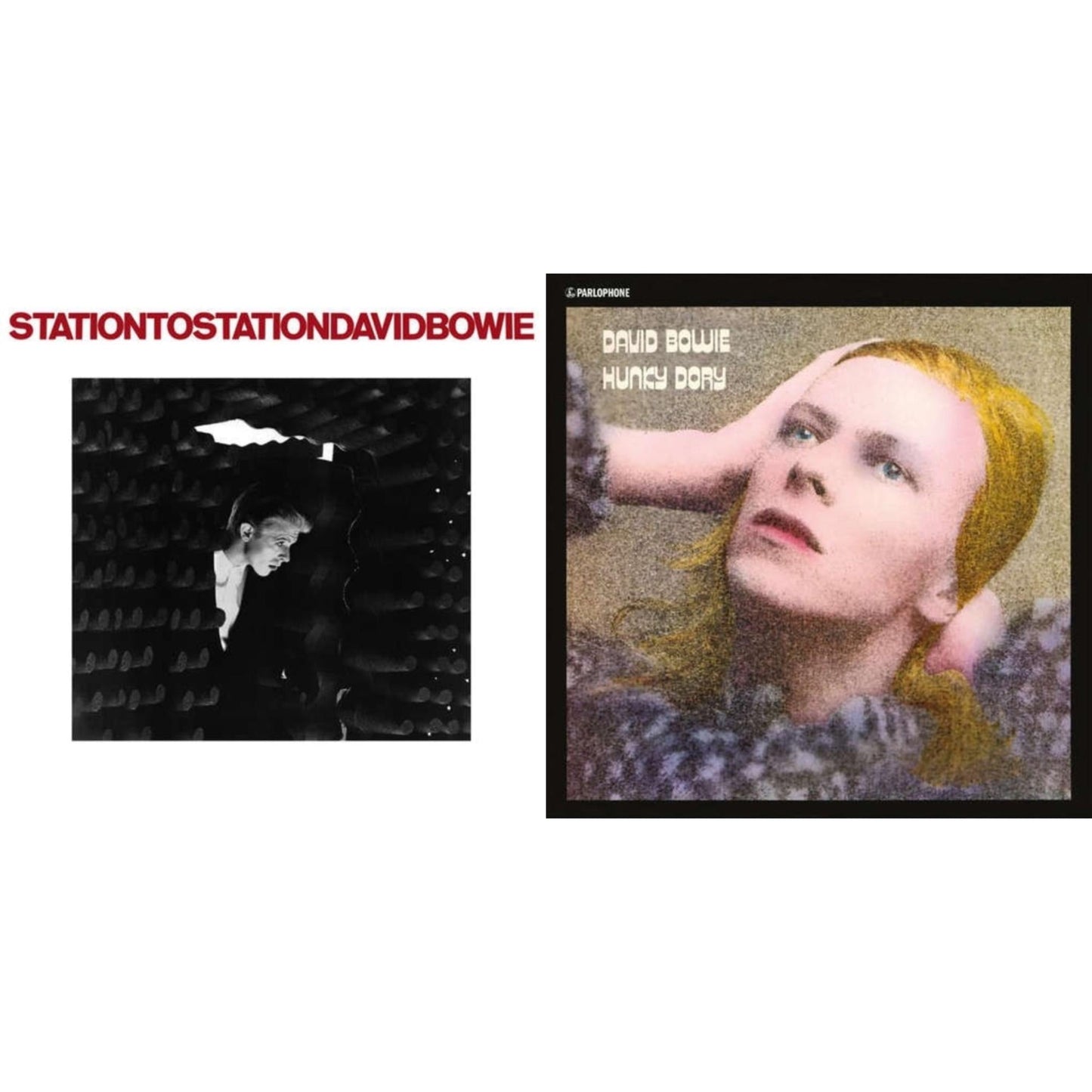 David Bowie - Station To Station (2016 Remastered Version) & Hunky Dory - LP Vinyl Bundle