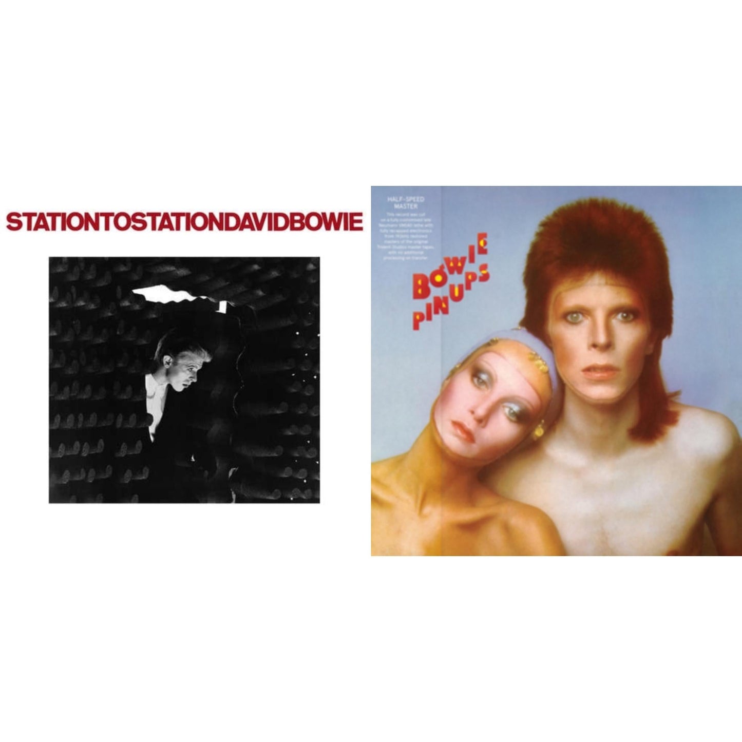 David Bowie - Station To Station (2016 Remastered Version) & Pinups (2015 Remaster) - LP Vinyl Bundle