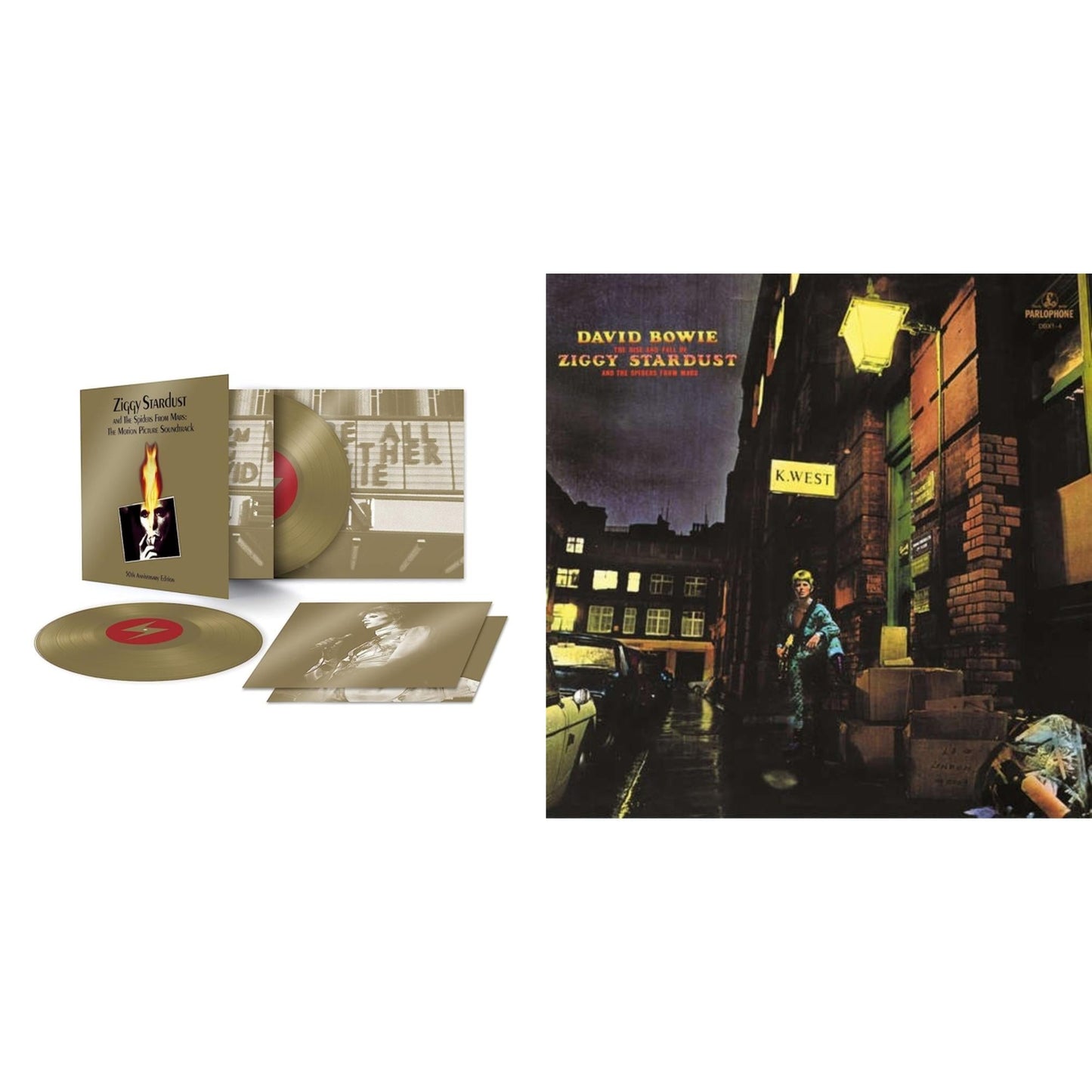 David Bowie - Ziggy Stardust & The Spiders From Mars Ost (50Th Anniversary/2LP) & Rise & Fall Of Ziggy Stardust (2012 Remaster)