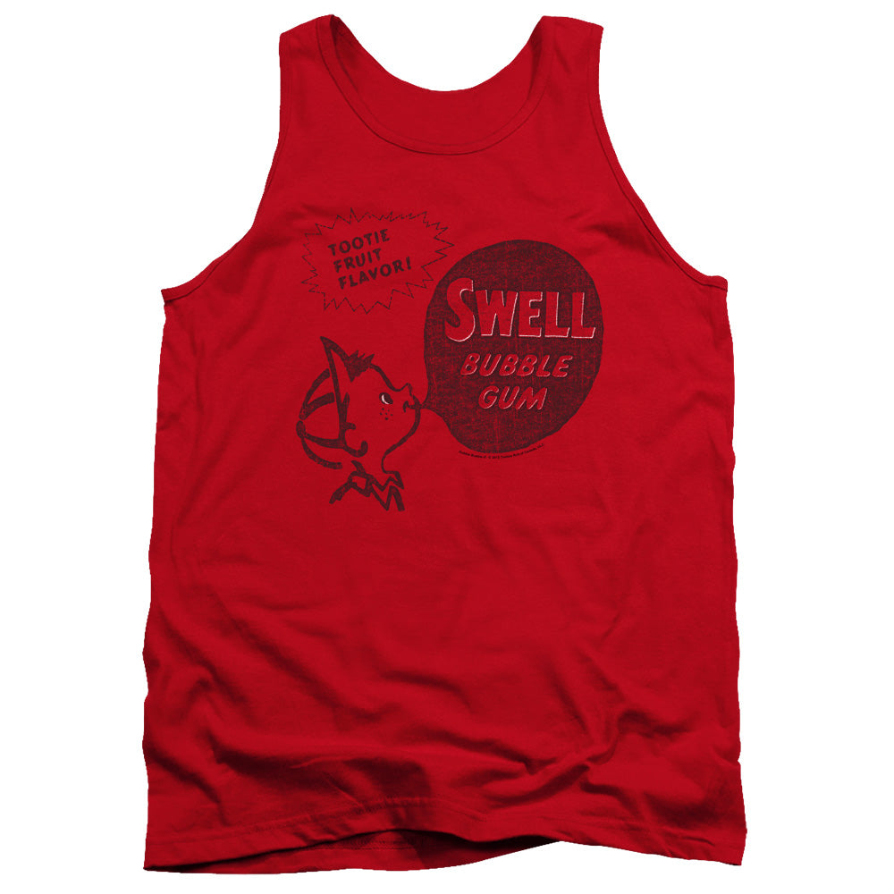 Dubble Bubble Swell Gum Mens Tank Top Shirt Red Officially Licensed
