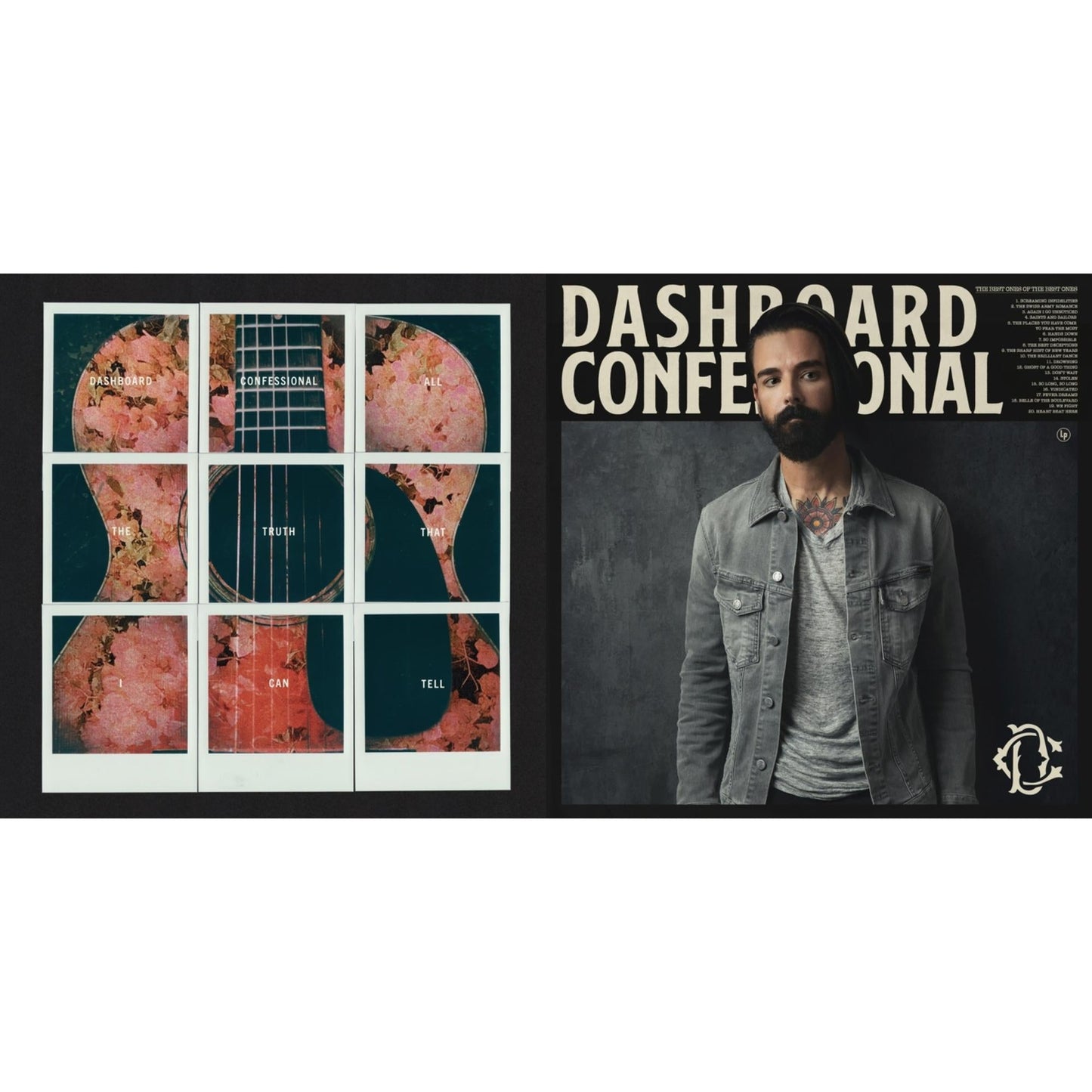 Dashboard Confessional - All The Truth That I Can Tell & Best Ones Of The Best Ones (Cream Color LP Vinyl)