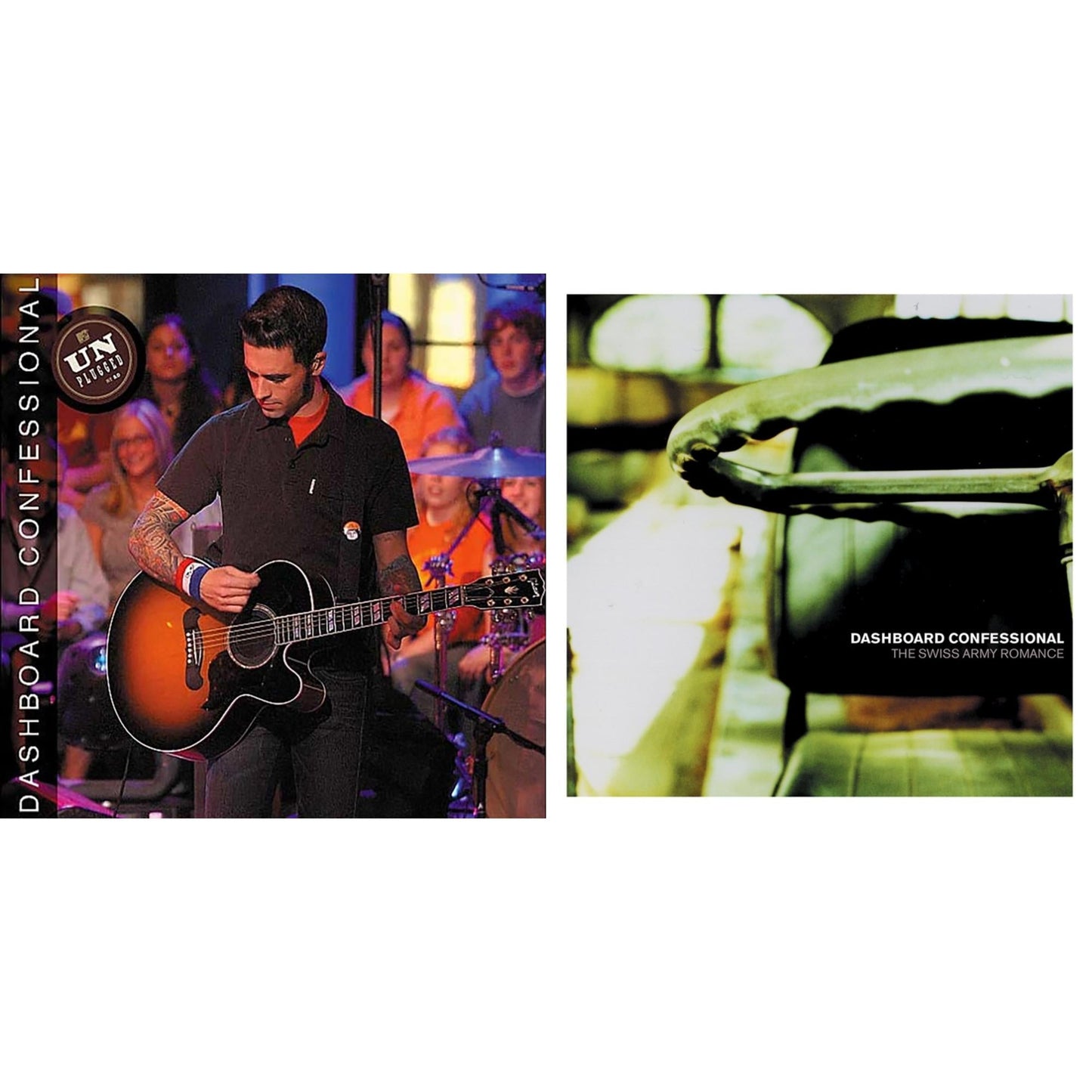 Dashboard Confessional - Mtv Unplugged & Swiss Army Romance - LP Vinyl Bundle
