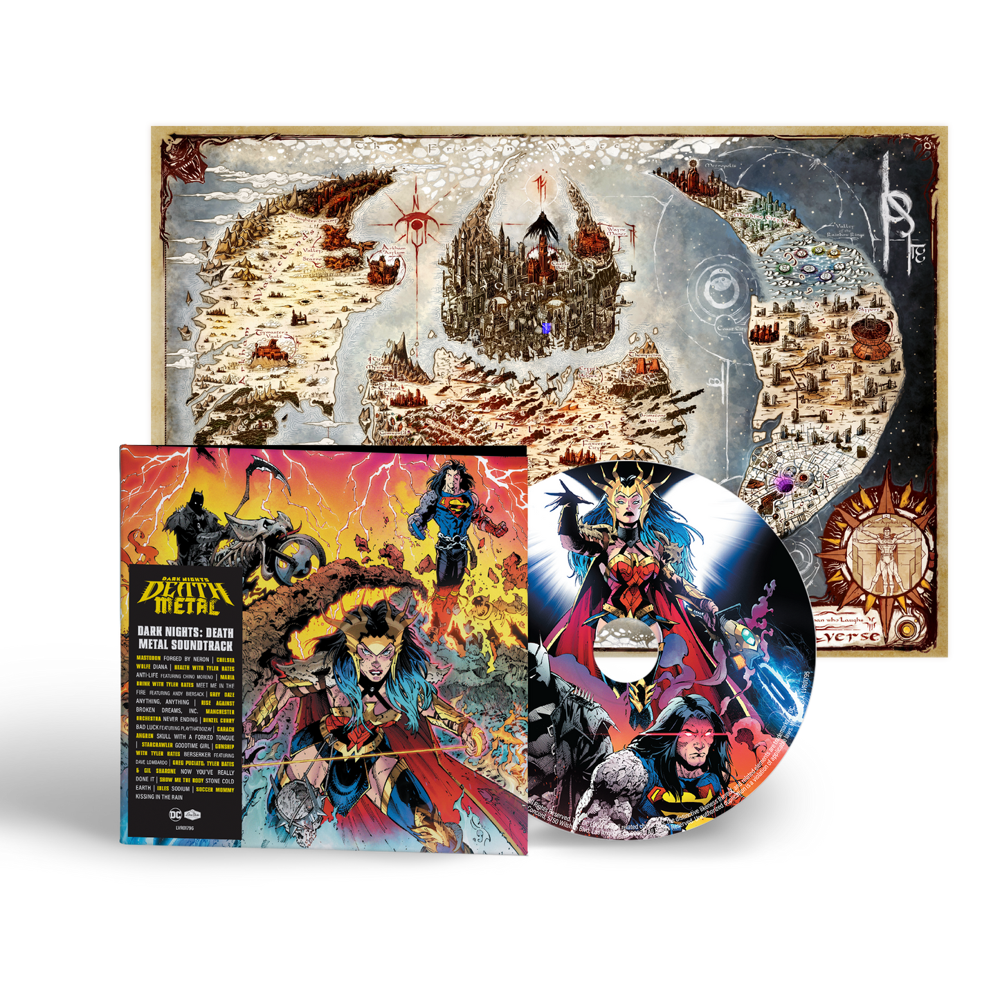 DC Comics Dark Nights Death Metal Soundtrack Music CD