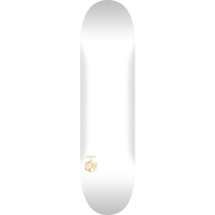Mini Logo Detonator 15 Skateboard Deck 244 - 8.5ƒ?? Solid White