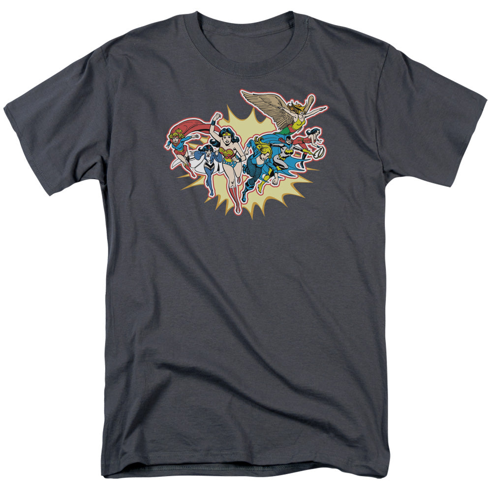 Dc Please Get Me Mens T Shirt Charcoal