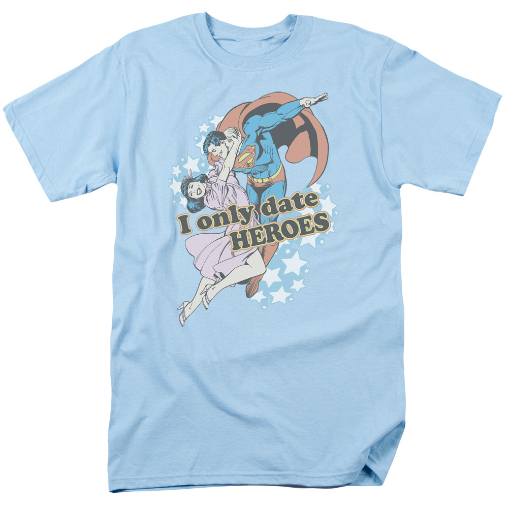 Dc Fickle Mens T Shirt Light Blue