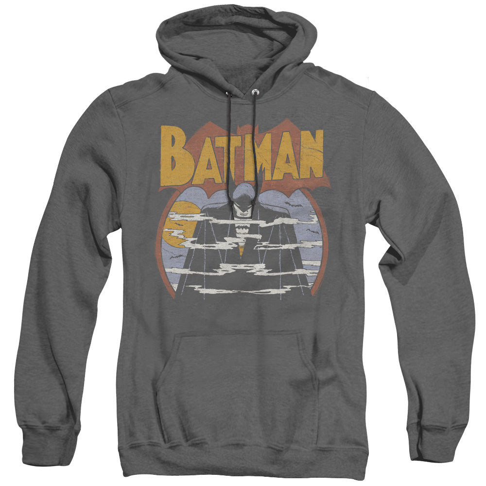 Dc Foggy Heather Mens Hoodie Black Officially Licensed