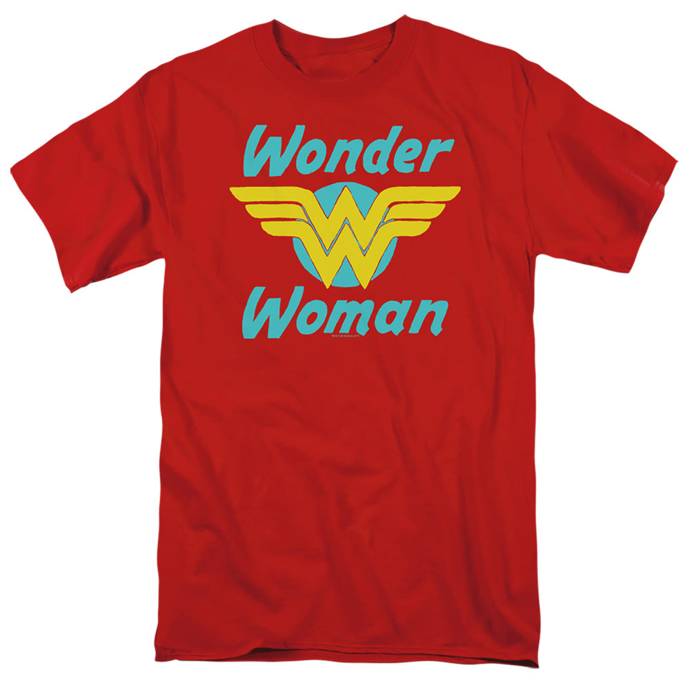 Dc Wonder Wings Mens T Shirt Red