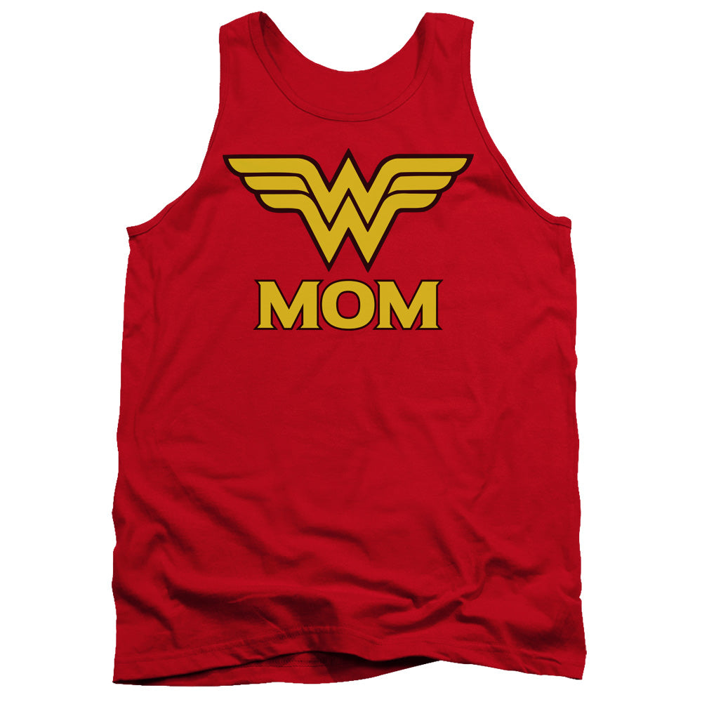 Dco Wonder Mom Mens Tank Top Shirt Red Officially Licensed