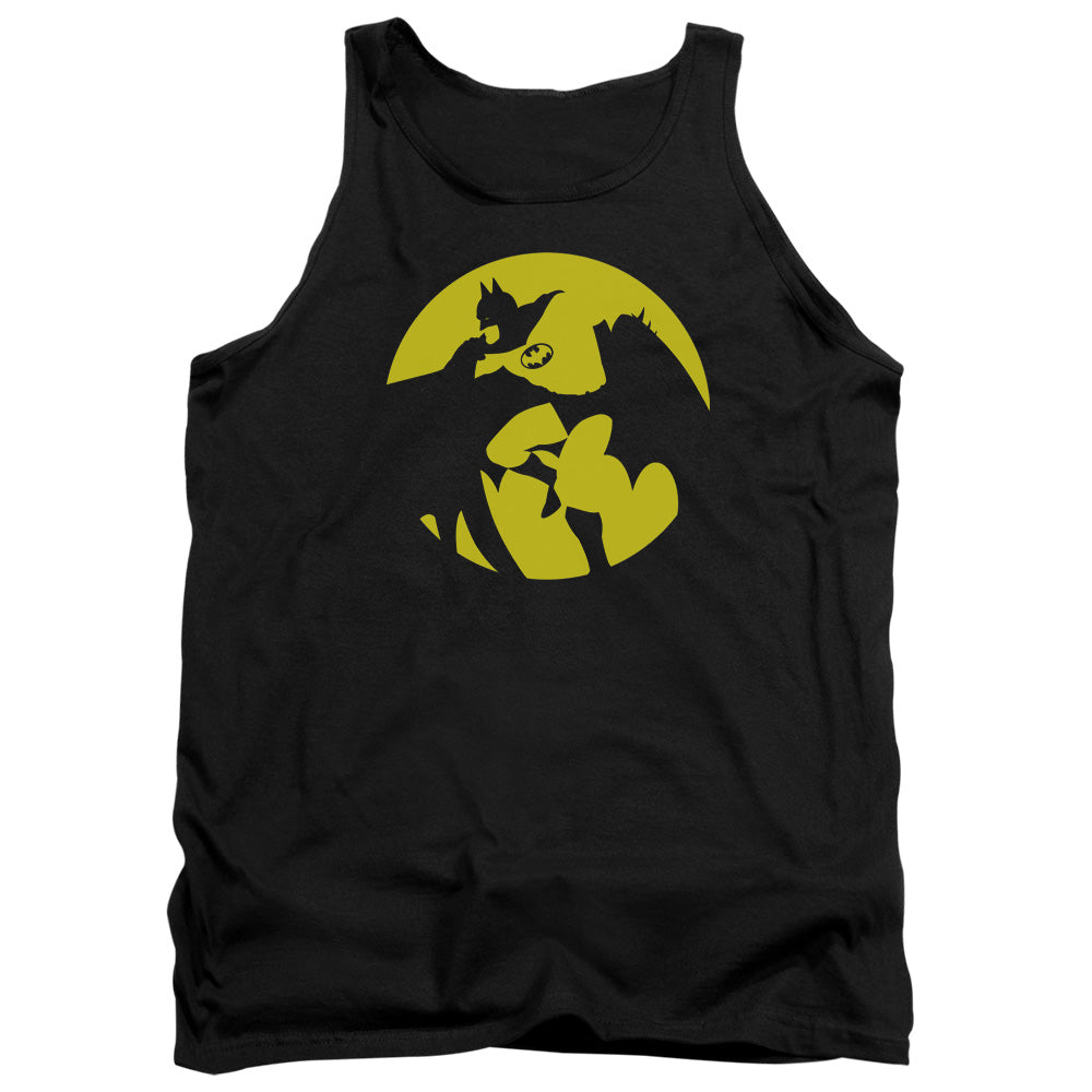 Dco Batman Spotlight Mens Tank Top Shirt Black Officially Licensed